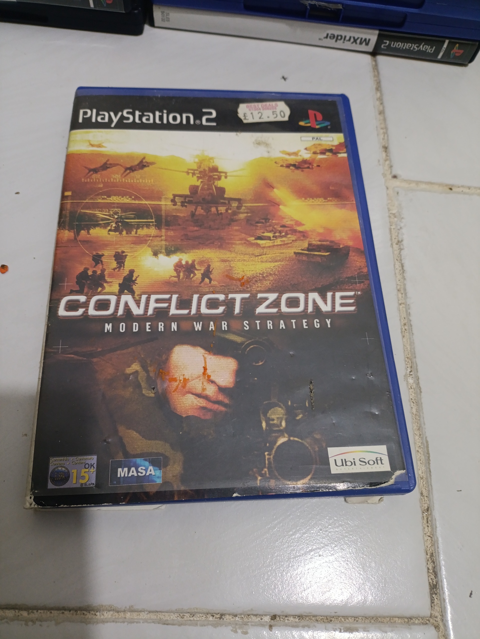 بازی اورجینال ps2 CONFLICT ZONE