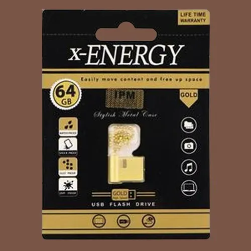 فلش ایکس انرژی Gold ظرفیت 64 گیگابایت