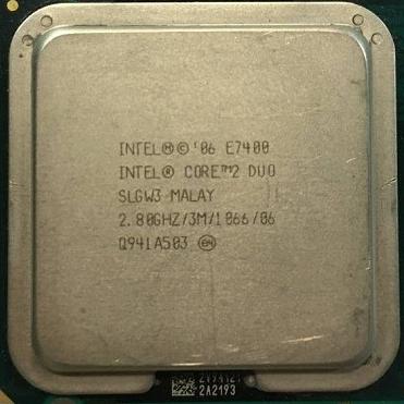 پردازنده مرکزی اینتل سری Core مدل E7400