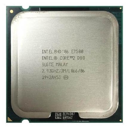 پردازنده مرکزی اینتل سری Core مدل E7500
