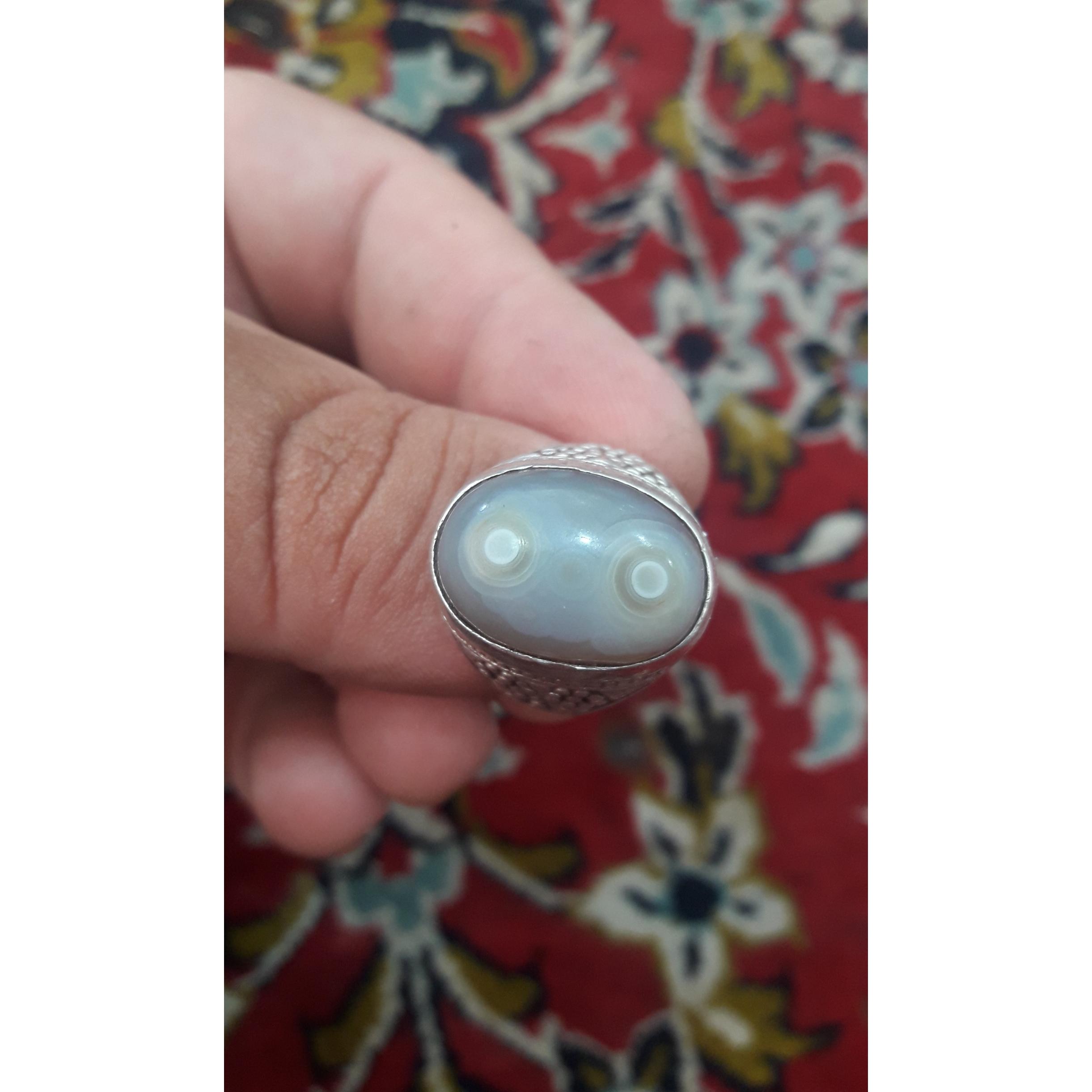 انگشتر نقره باباقوری