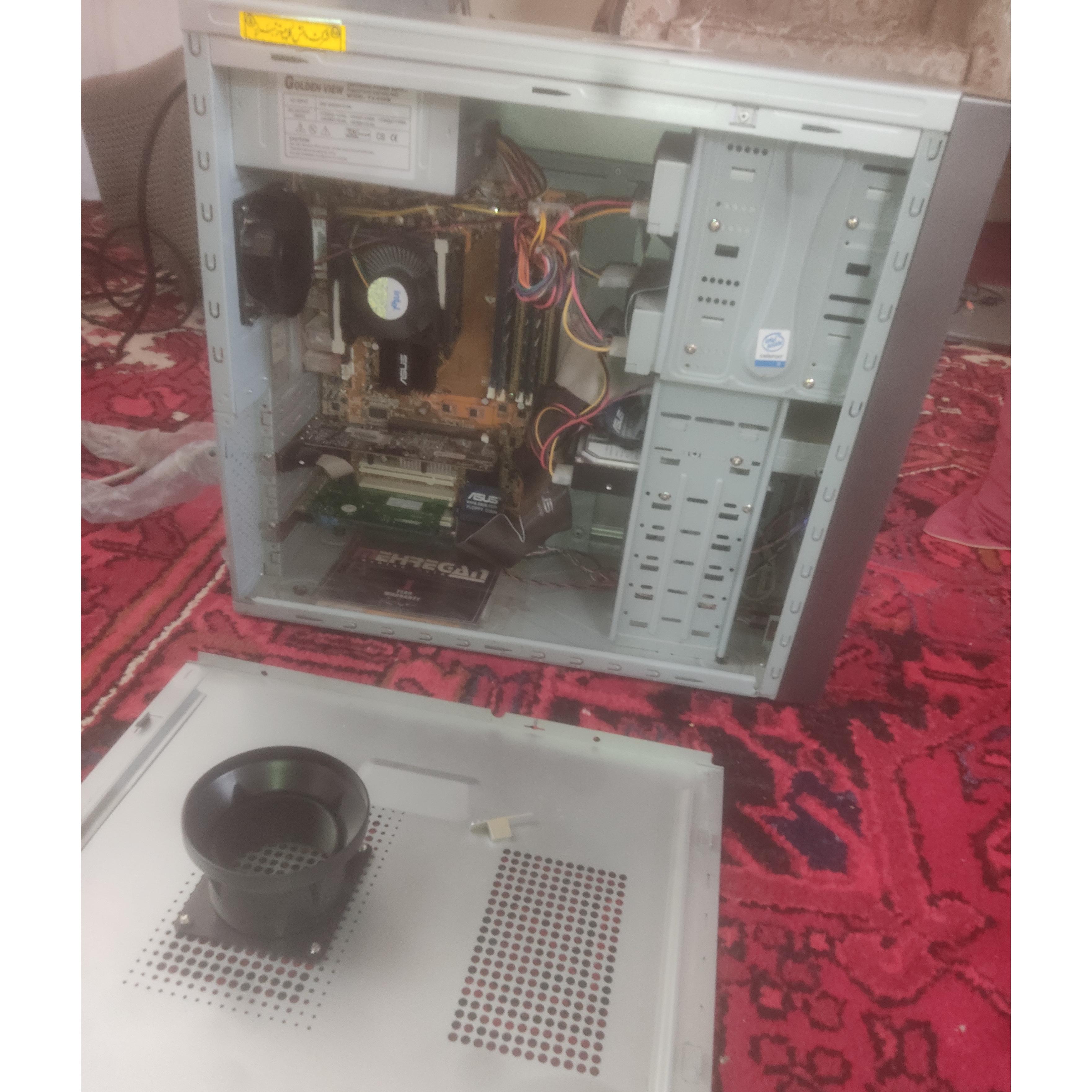 سیستم کامپیوتر قدیمی (intel celeron d (ddr1