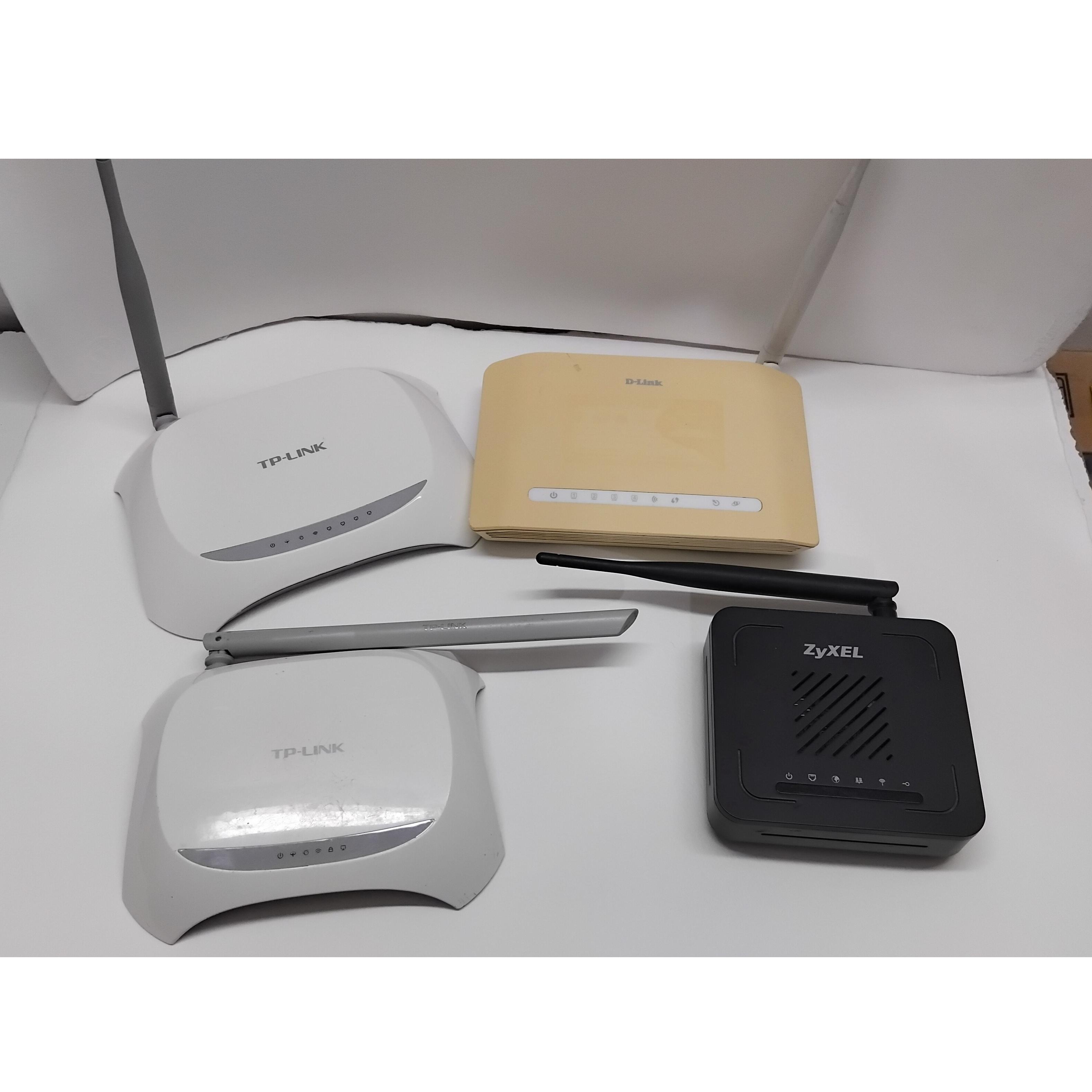 مودم تک پورت و 4 پورت تعداد tp-link. Zyxel d-link