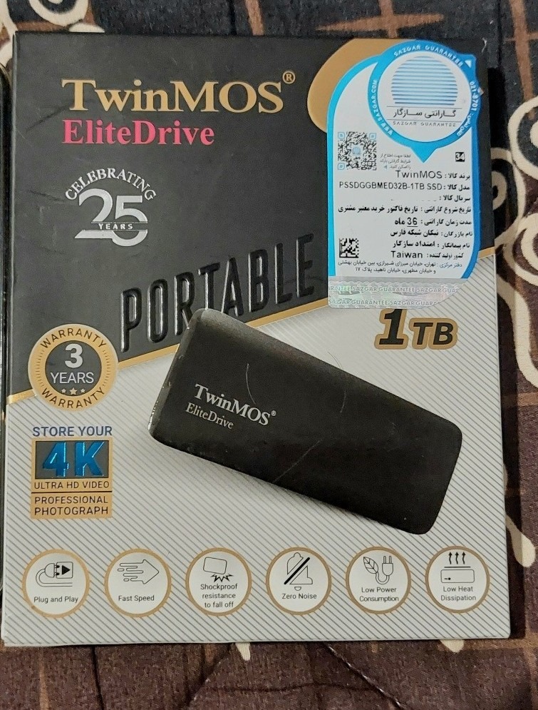 اس اس دی اکسترنال TwinMOS Elitedrive 1TB