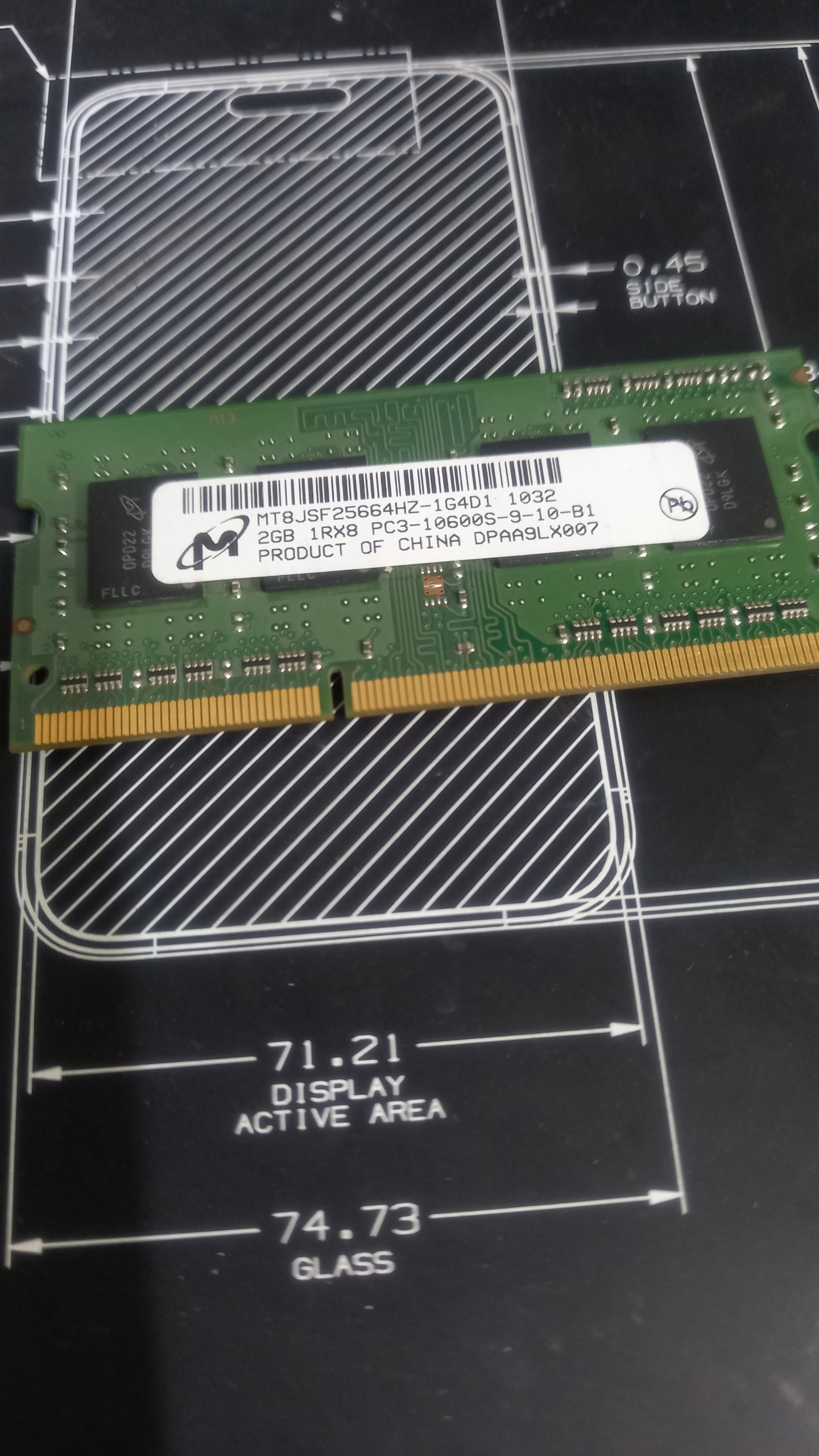رم لپ تاپ DDR3 2GB