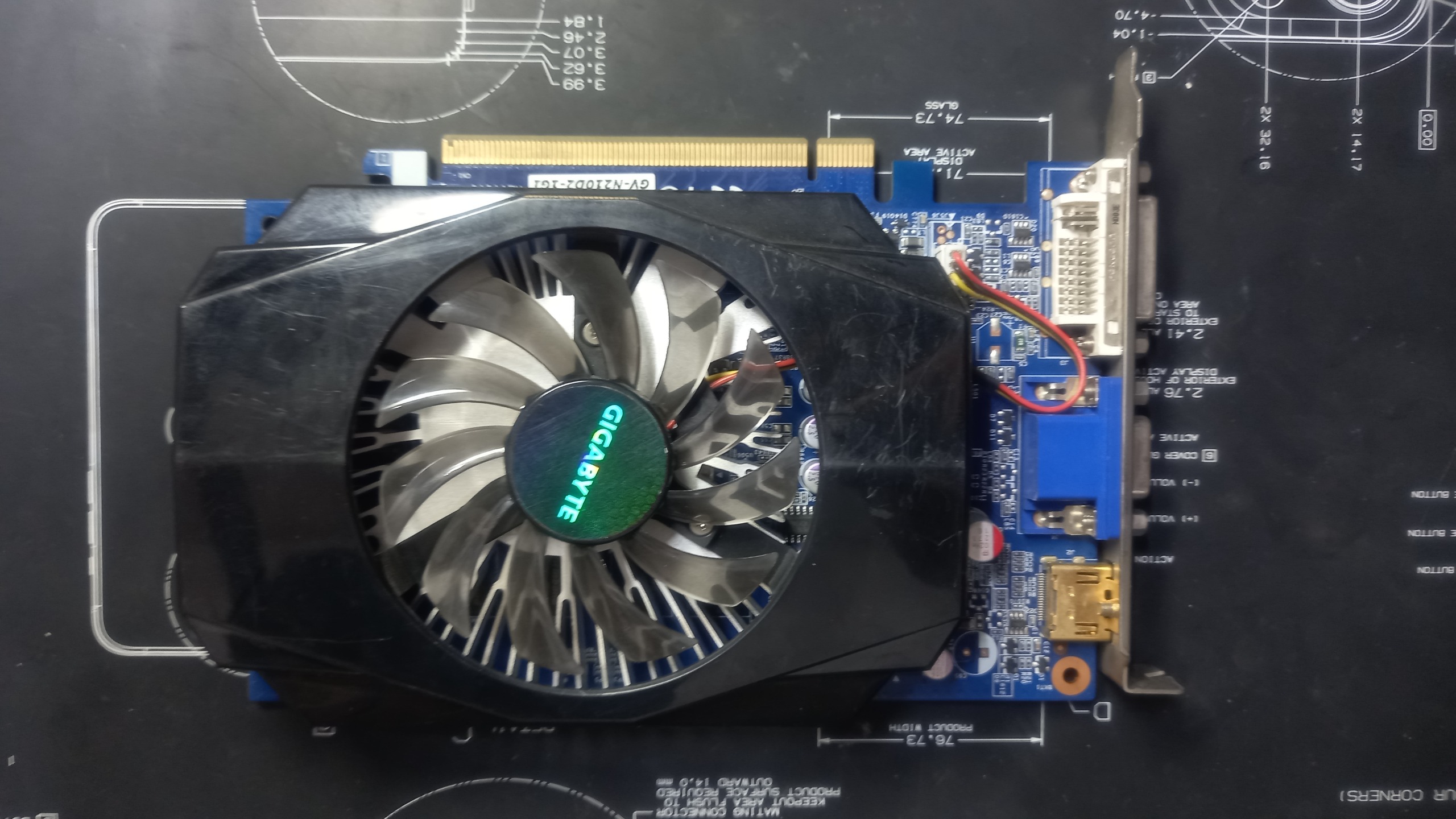 کارت گرافیک 1gb گیگابایت