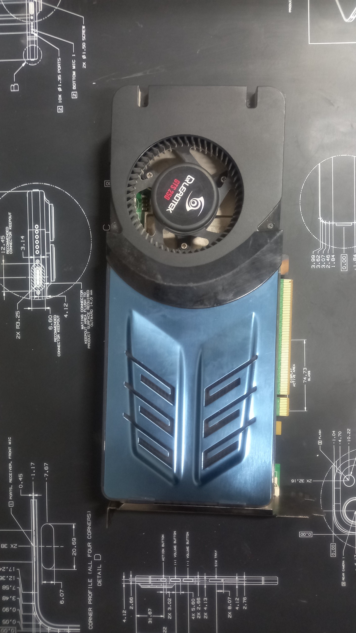 کارت گرافیک gts250