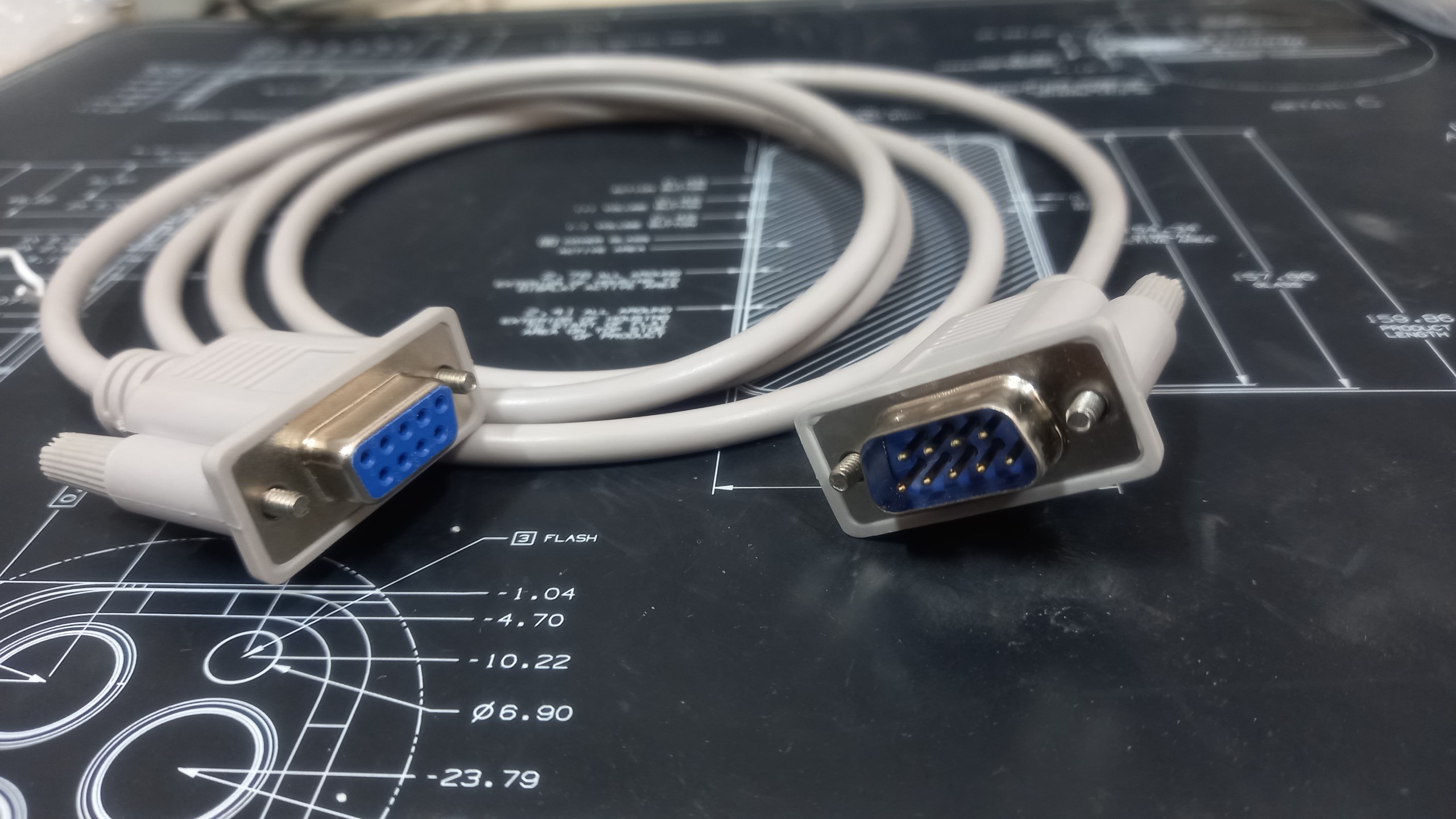 کابل سریال یا com . DB9