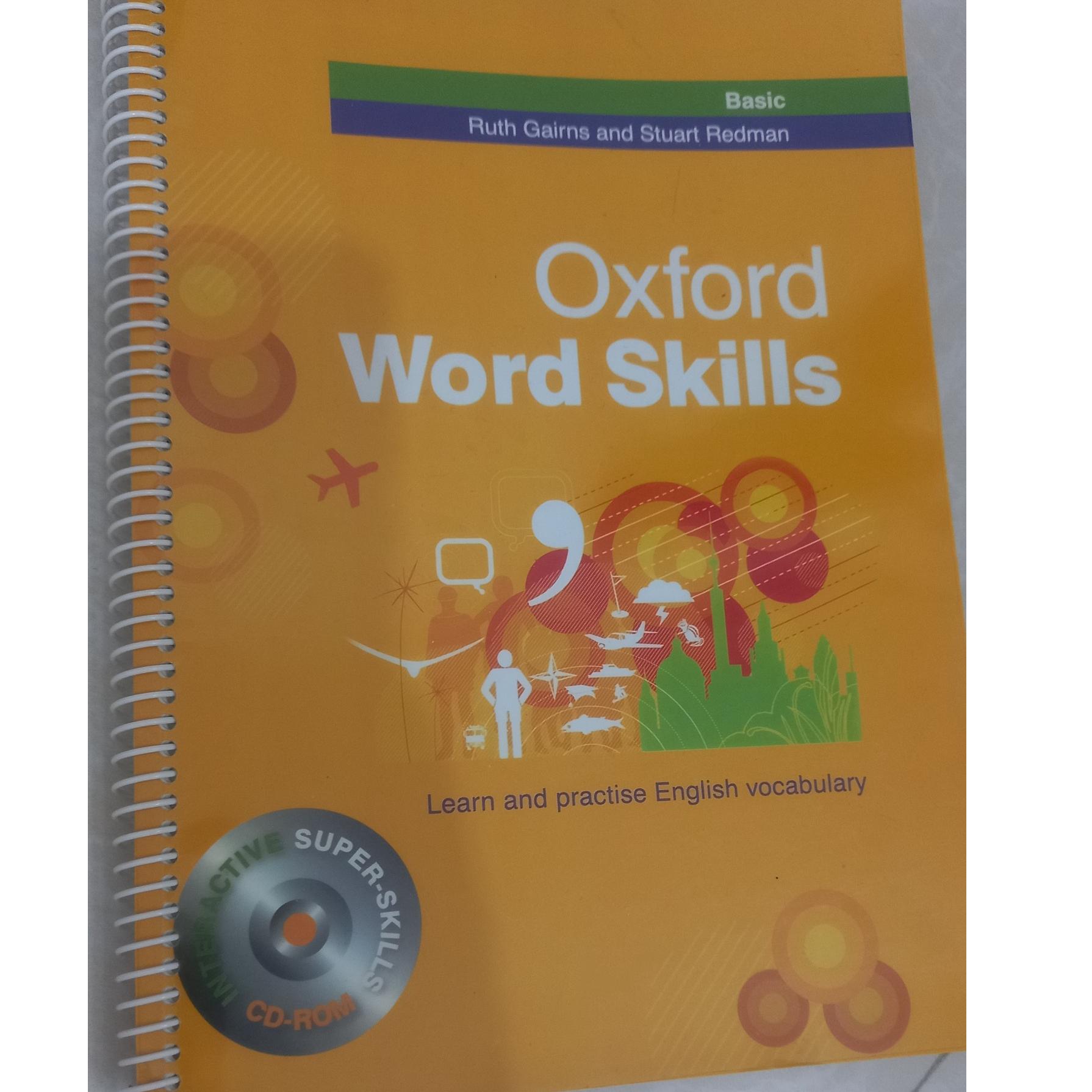 کتاب زبان oxford word skills badic