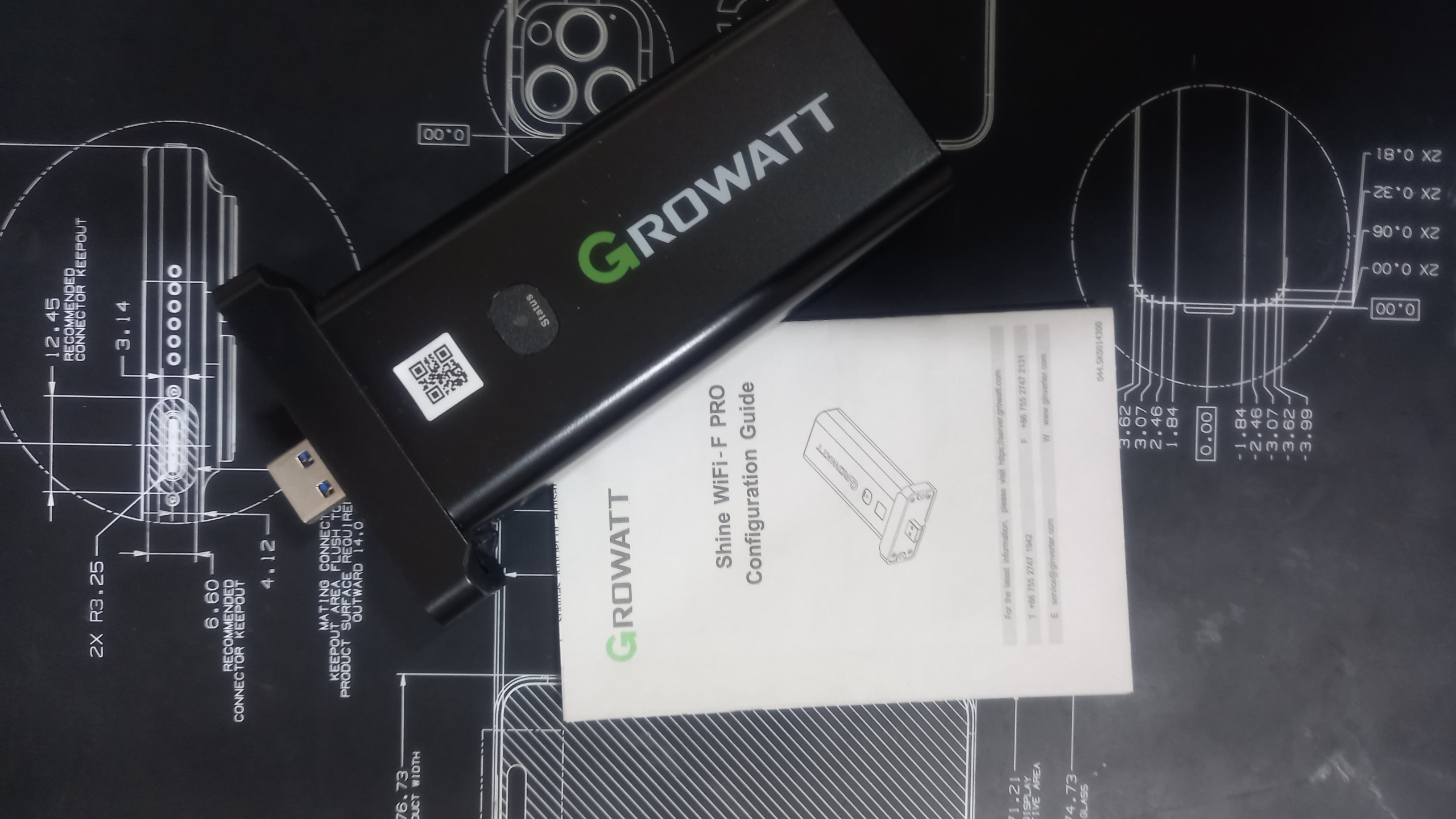 دانگل وایفای گرووات growatt shine wifi-f pro