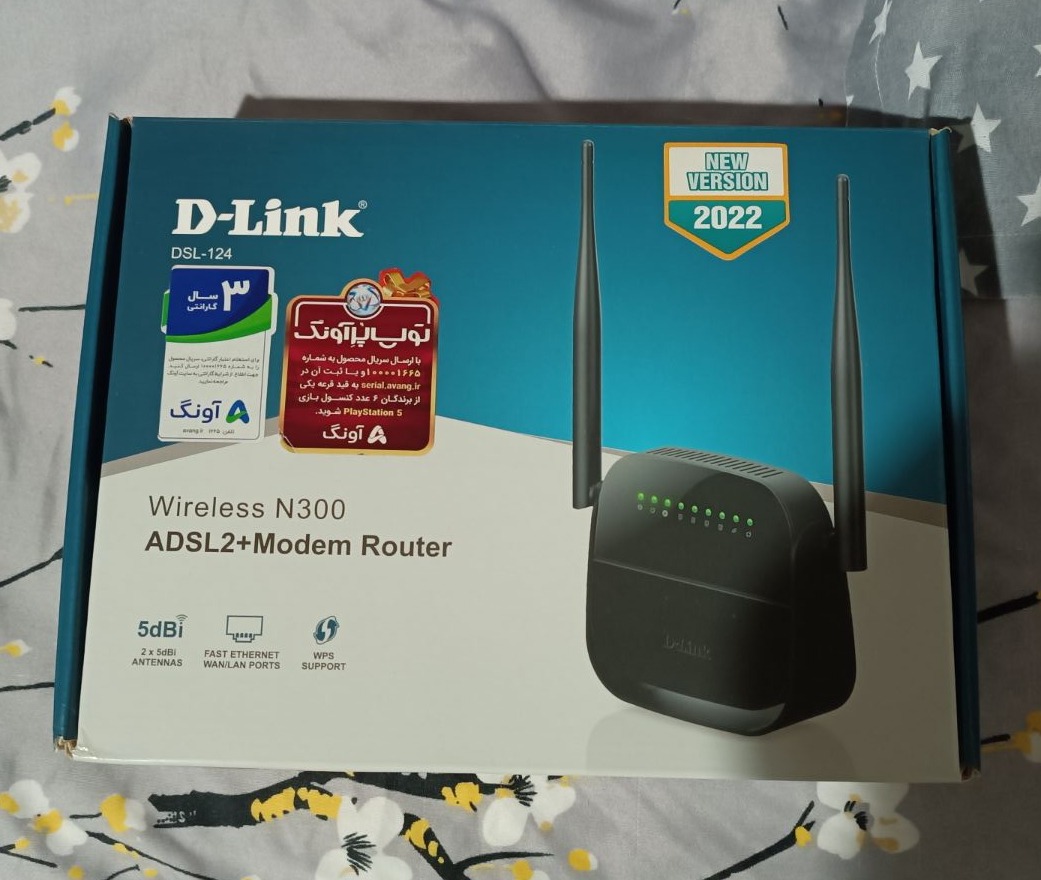 مودم دیلینک d-link adsl n300