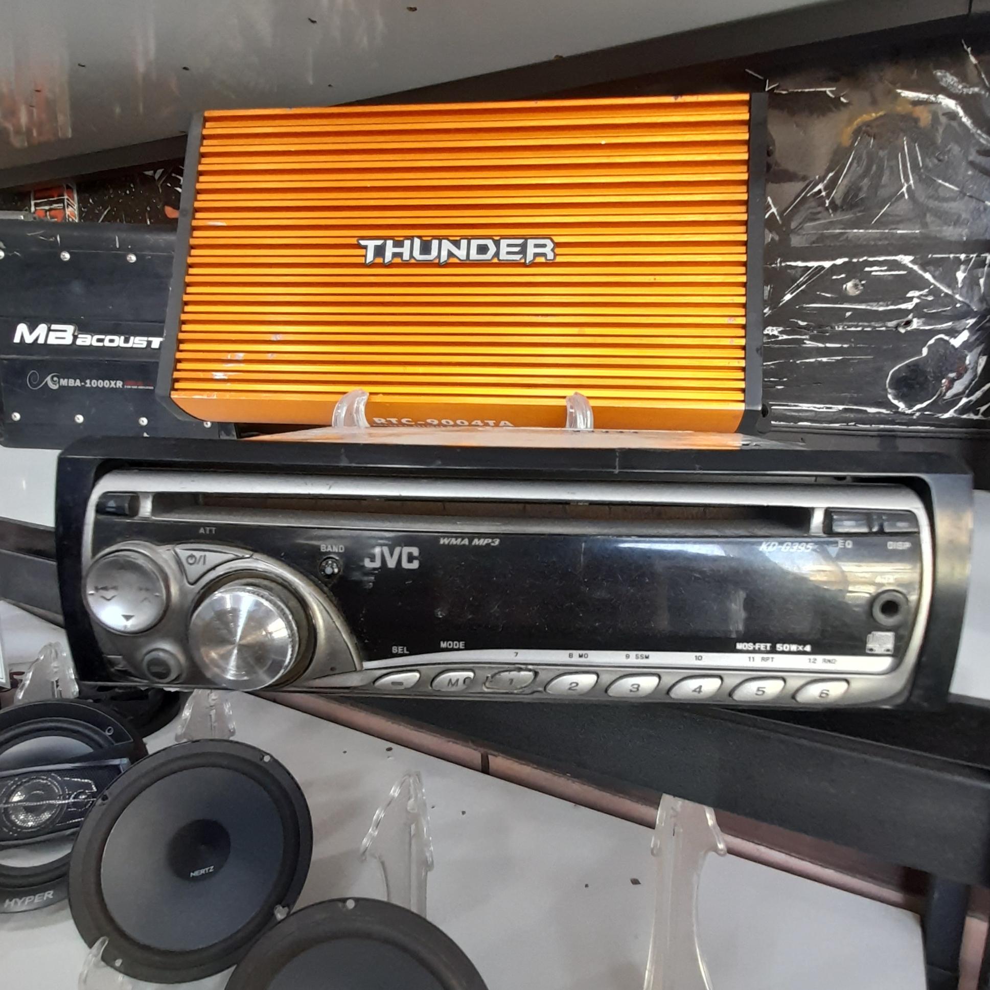 ضبط jvc ماشین سالم
