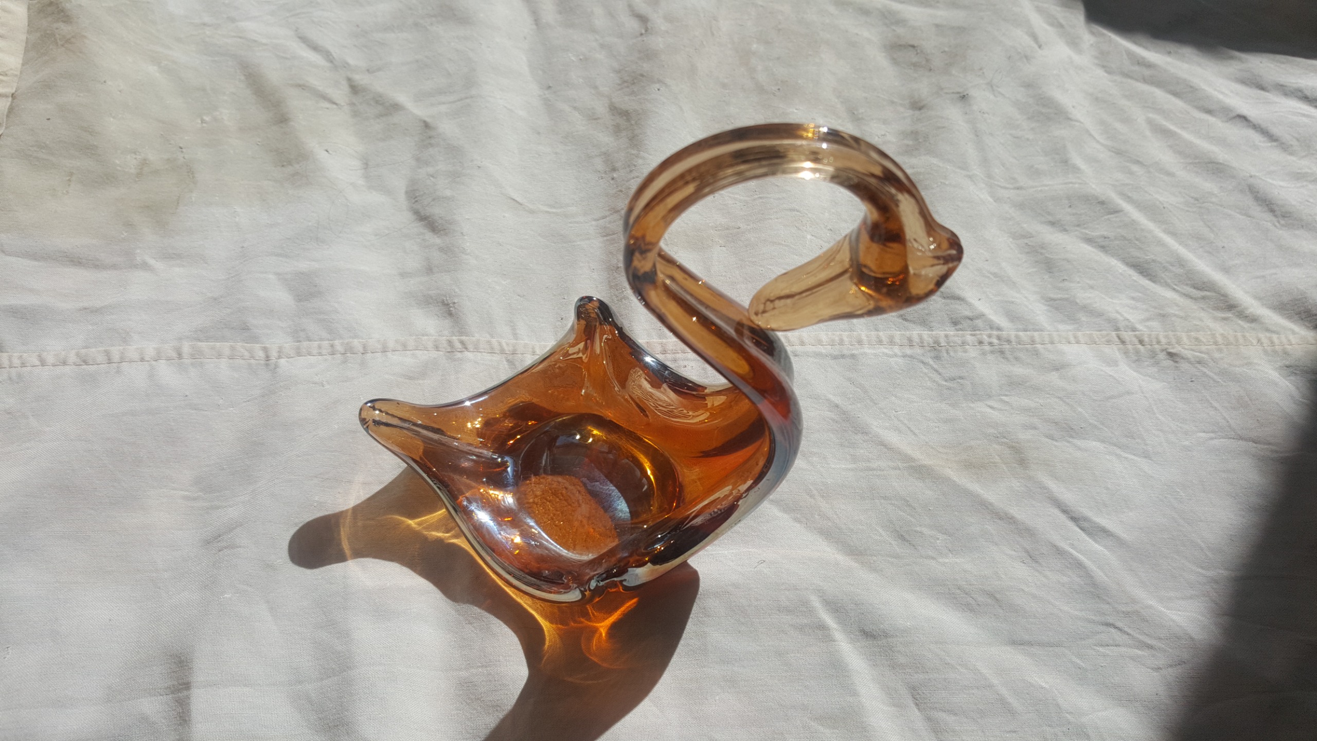 شکلات خوری کوچک بلوری قدیمی امریکایی