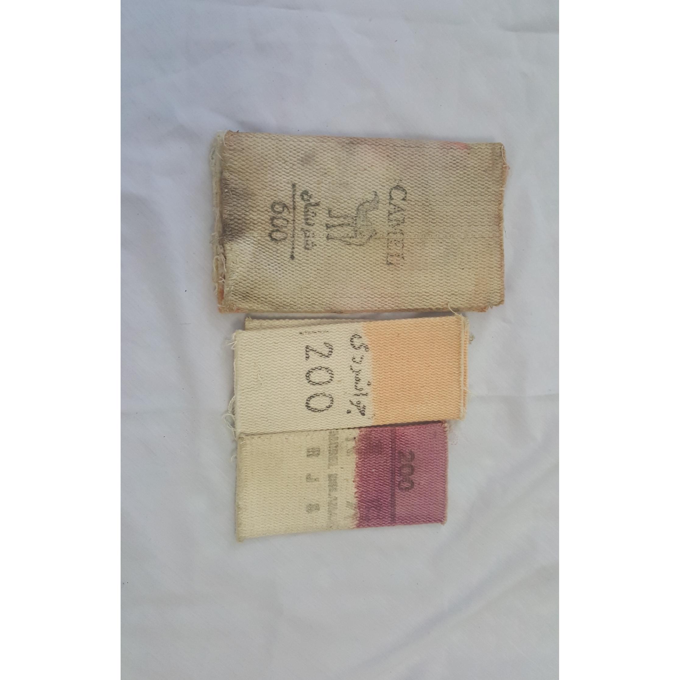 پنج عدد فیتیله  قدیمی سه عدد نو هستند