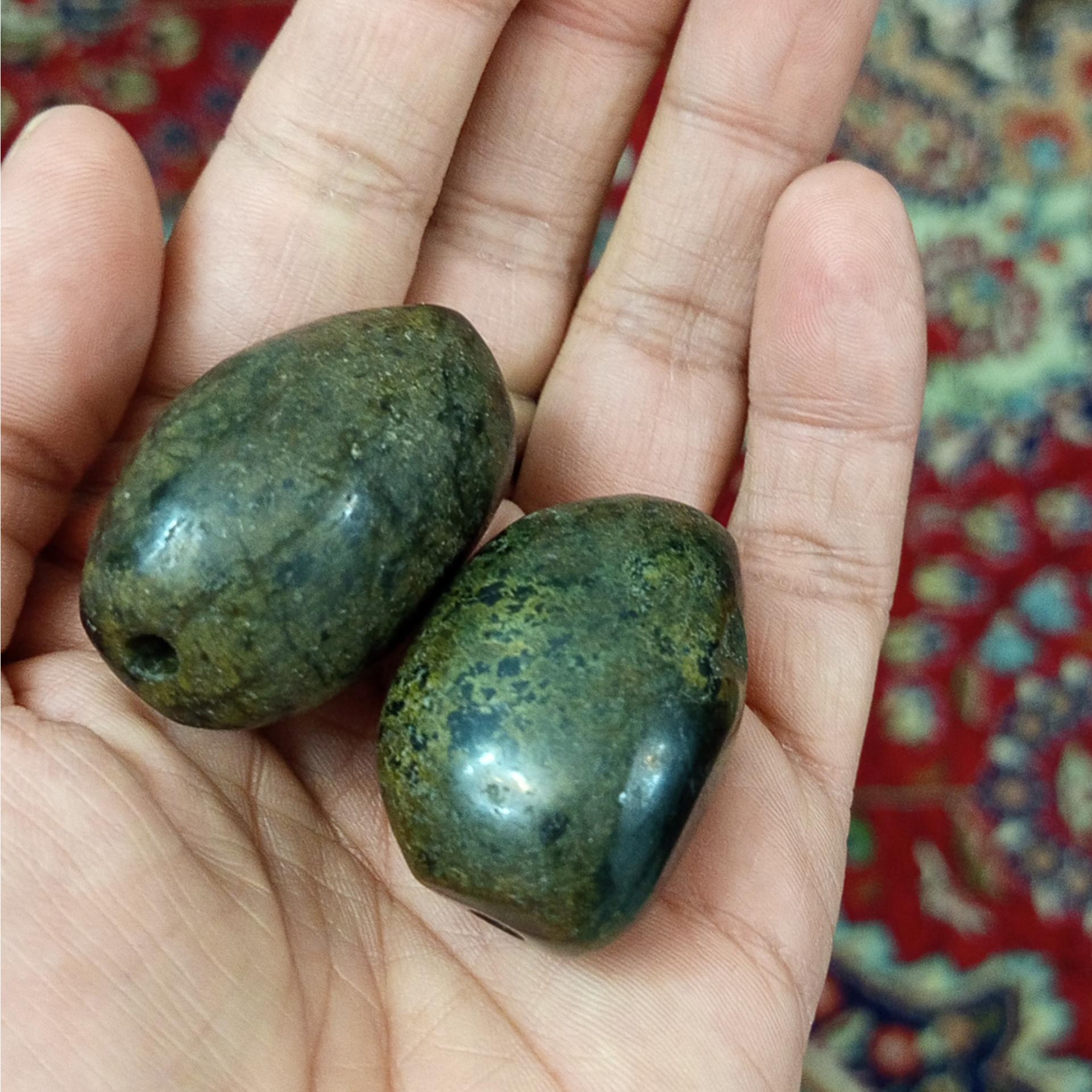 دو قطعه منجیق کهنه آهن دار به وزن 92گرم