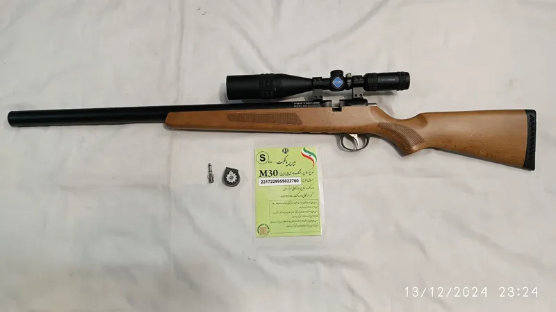تفنگ pcp اسنوپیک ام 30 m30 با کارت