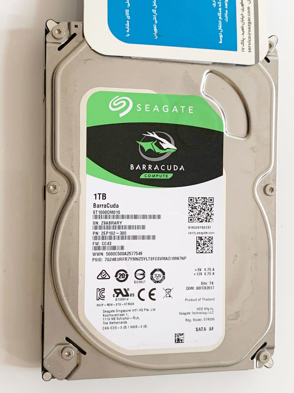 هارد کامپیوتر اینترنال سیگیت مدل BarraCuda
