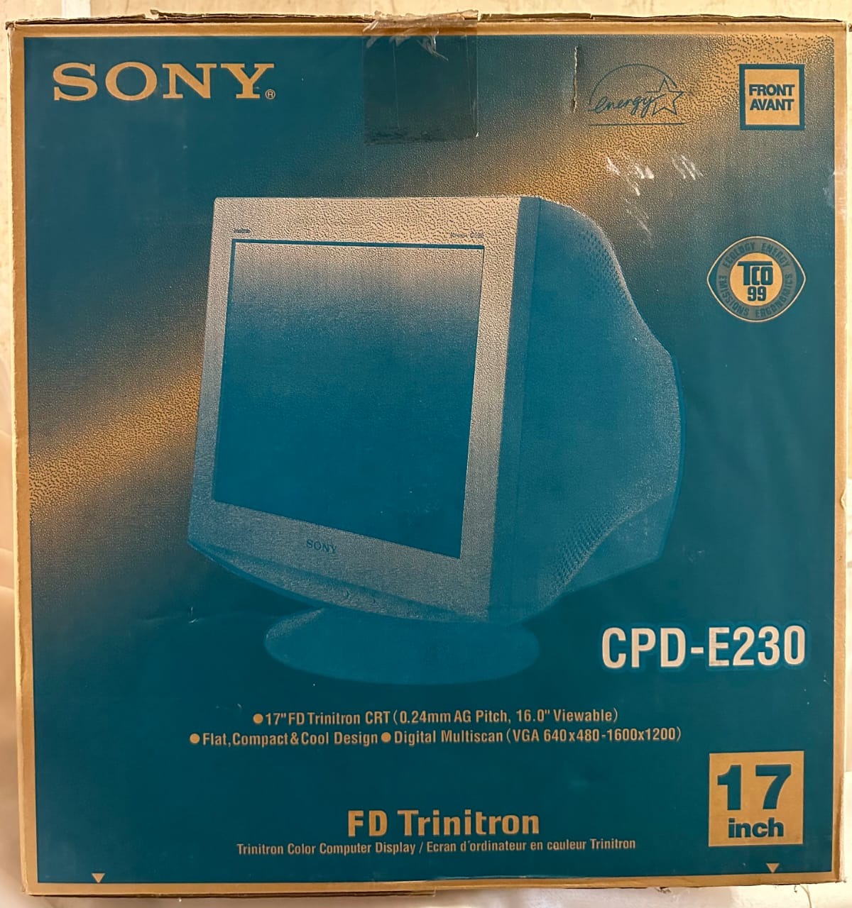 مانیتور قدیمی سونی Sony CPD-E230 (کلکسیونی)