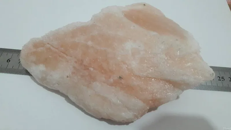 سنگ نمک معدنی صورتی (465گرم)