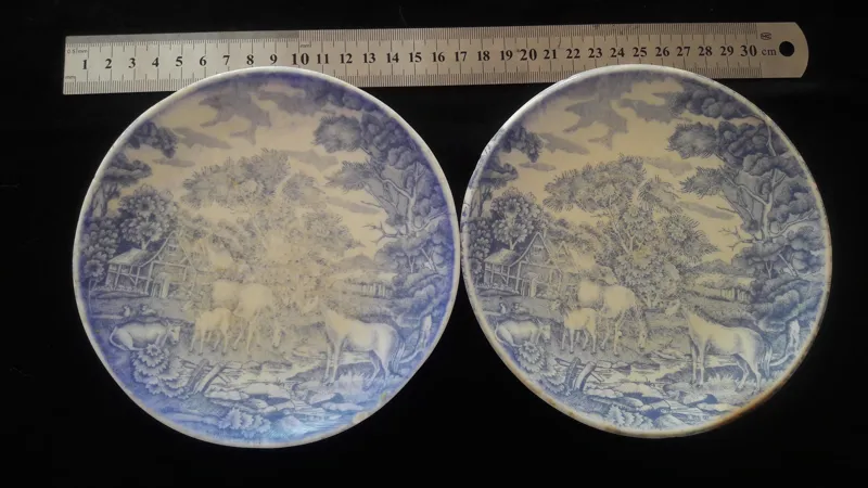 2 عدد پیش دستی قدیمی سایز کوچک c