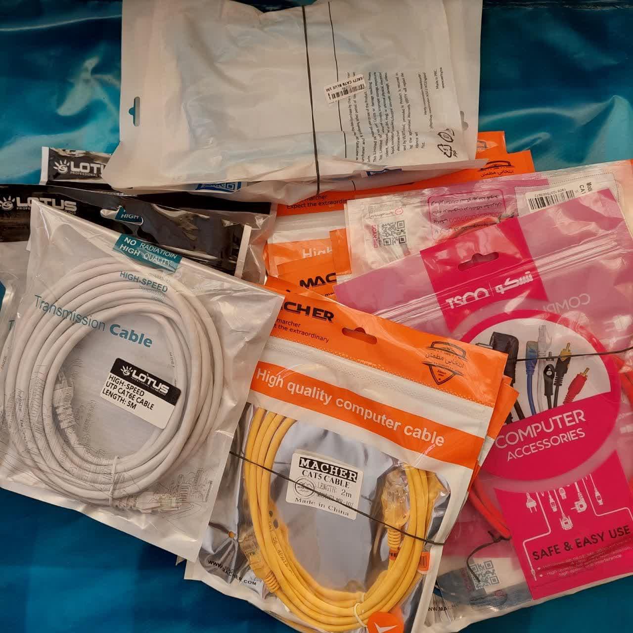 25 عدد کابل LAN