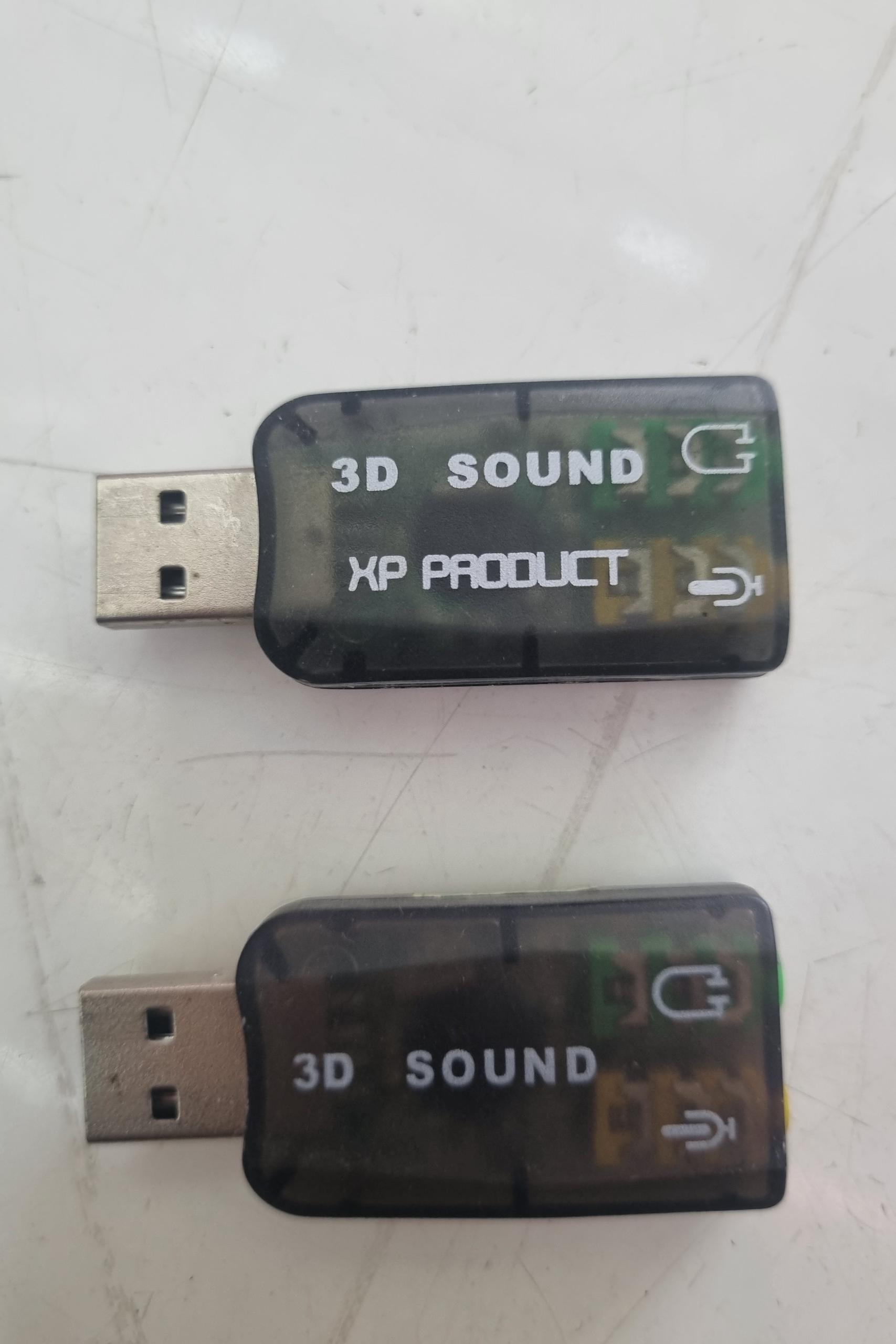 2 کارت کارت صدا usb