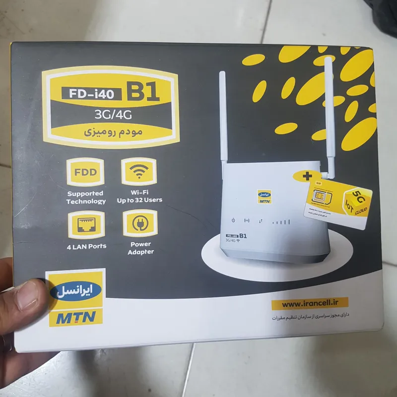 2عدد کارتن مودم 4G