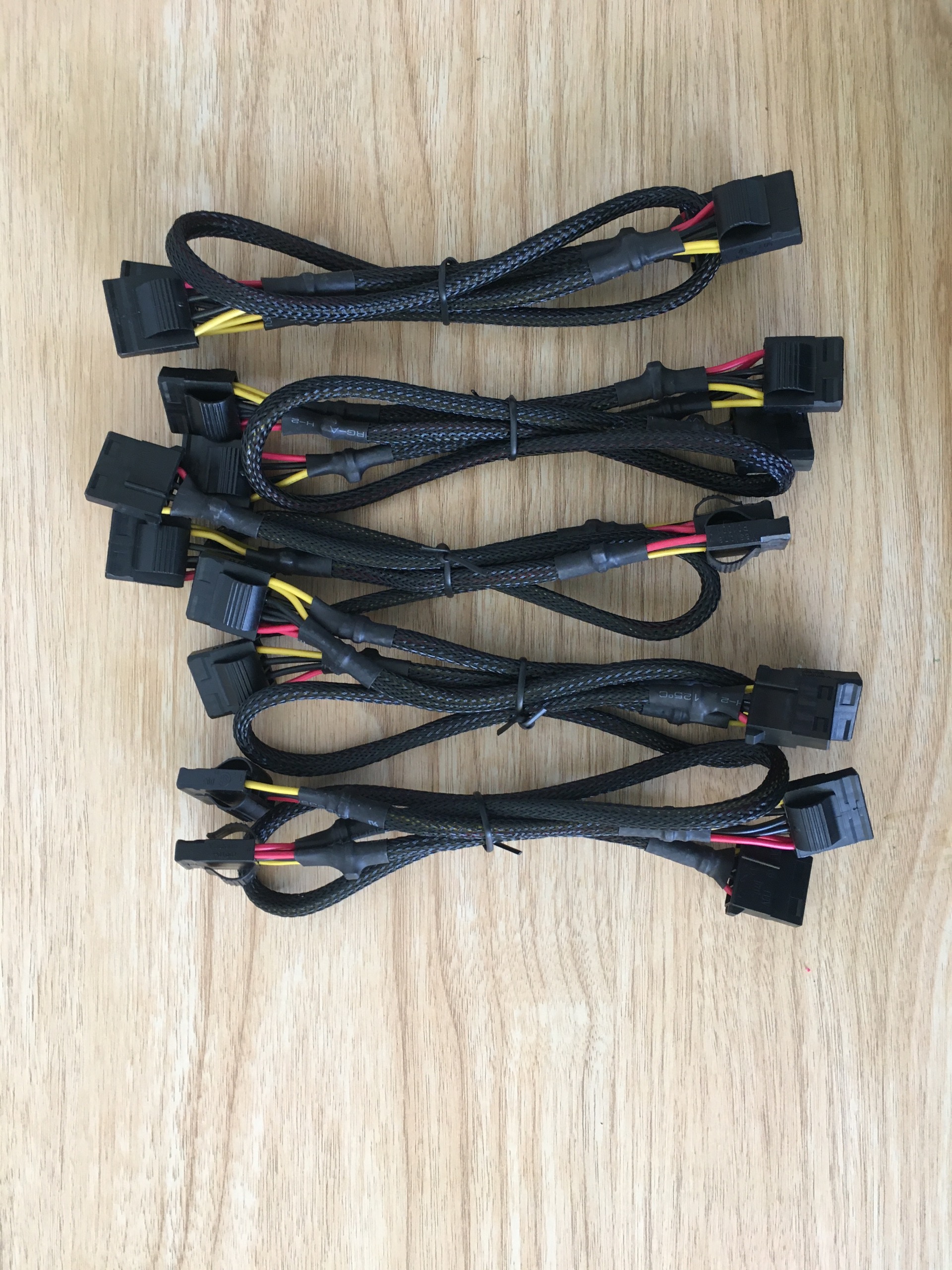 کابل برق به 3 مولکس Molex اورجینال پاور ماژولار