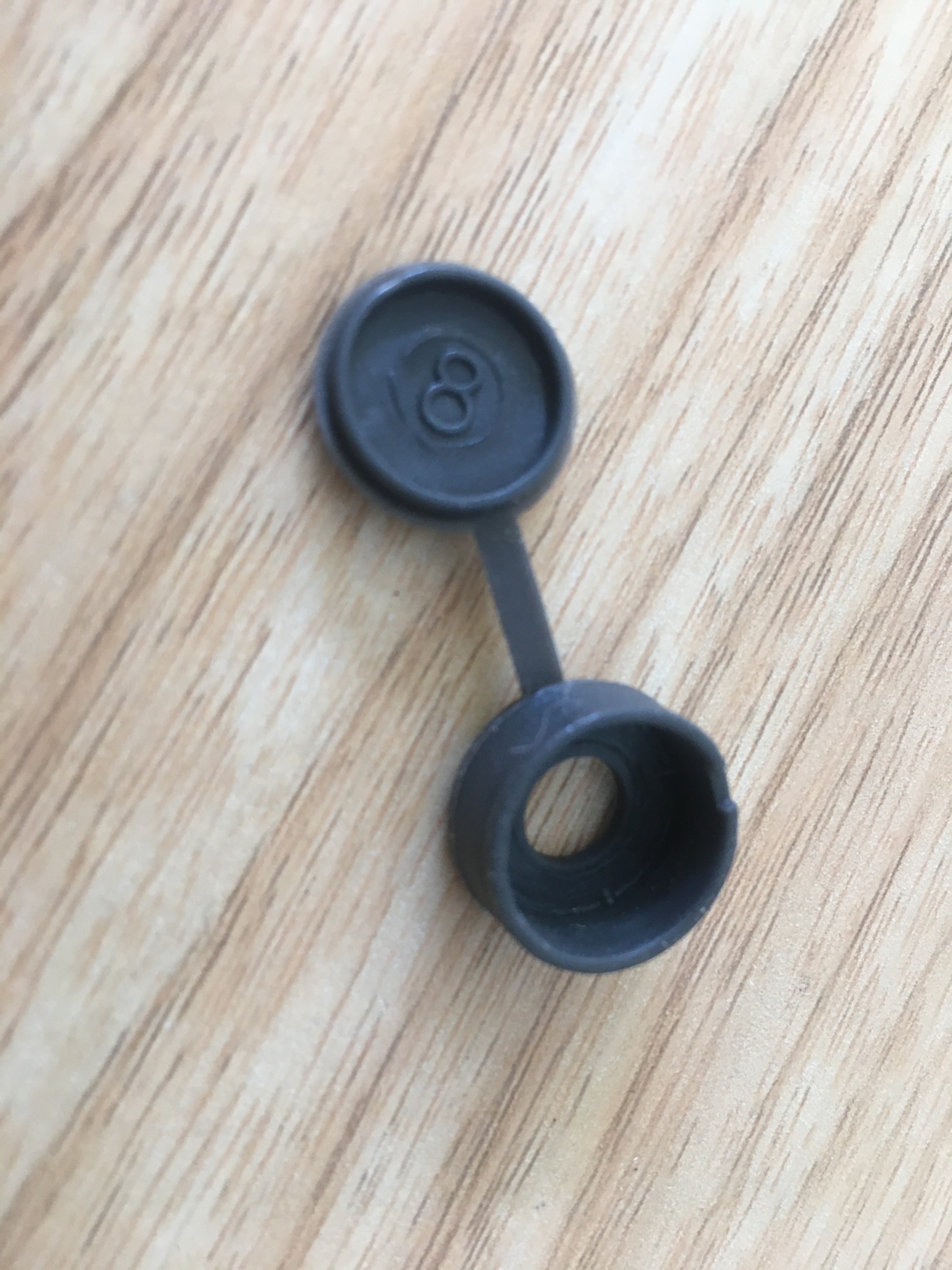 گل پیچ گرد پلاستیکی