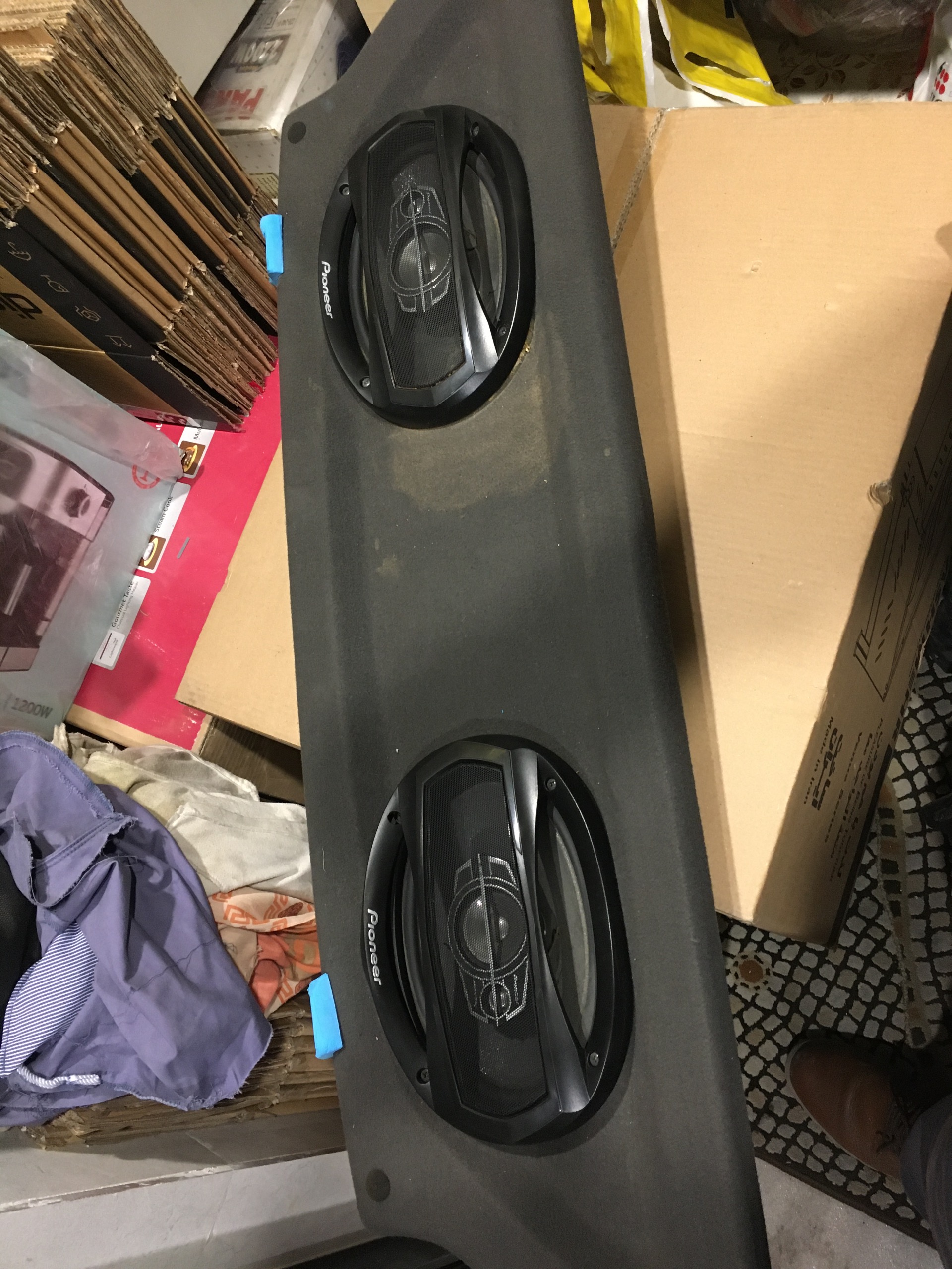 طاقچه عقب خودرو لوبو هافی به همراه باند