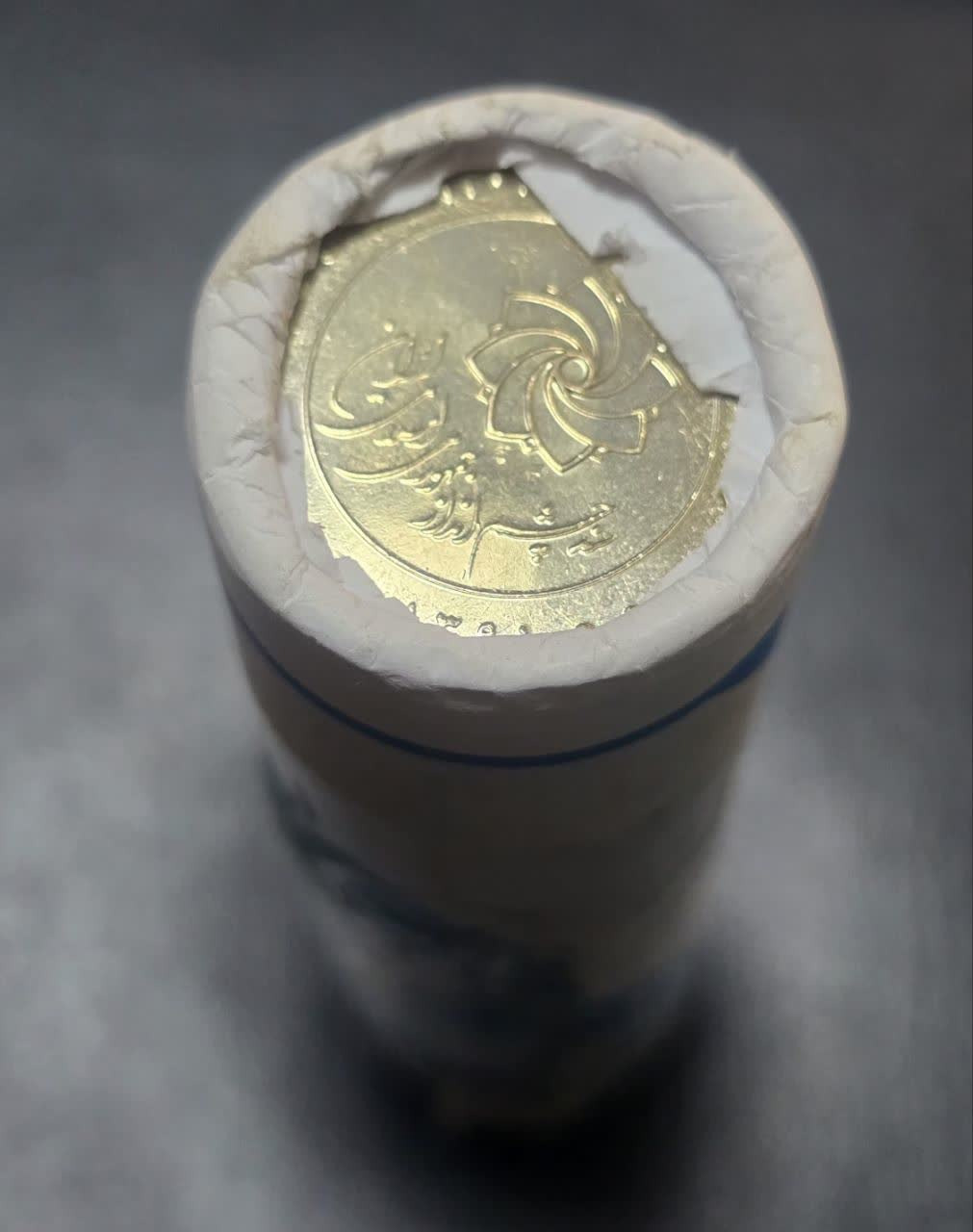 رول سکه 2000 ریال چشم انداز 1404 چسبی