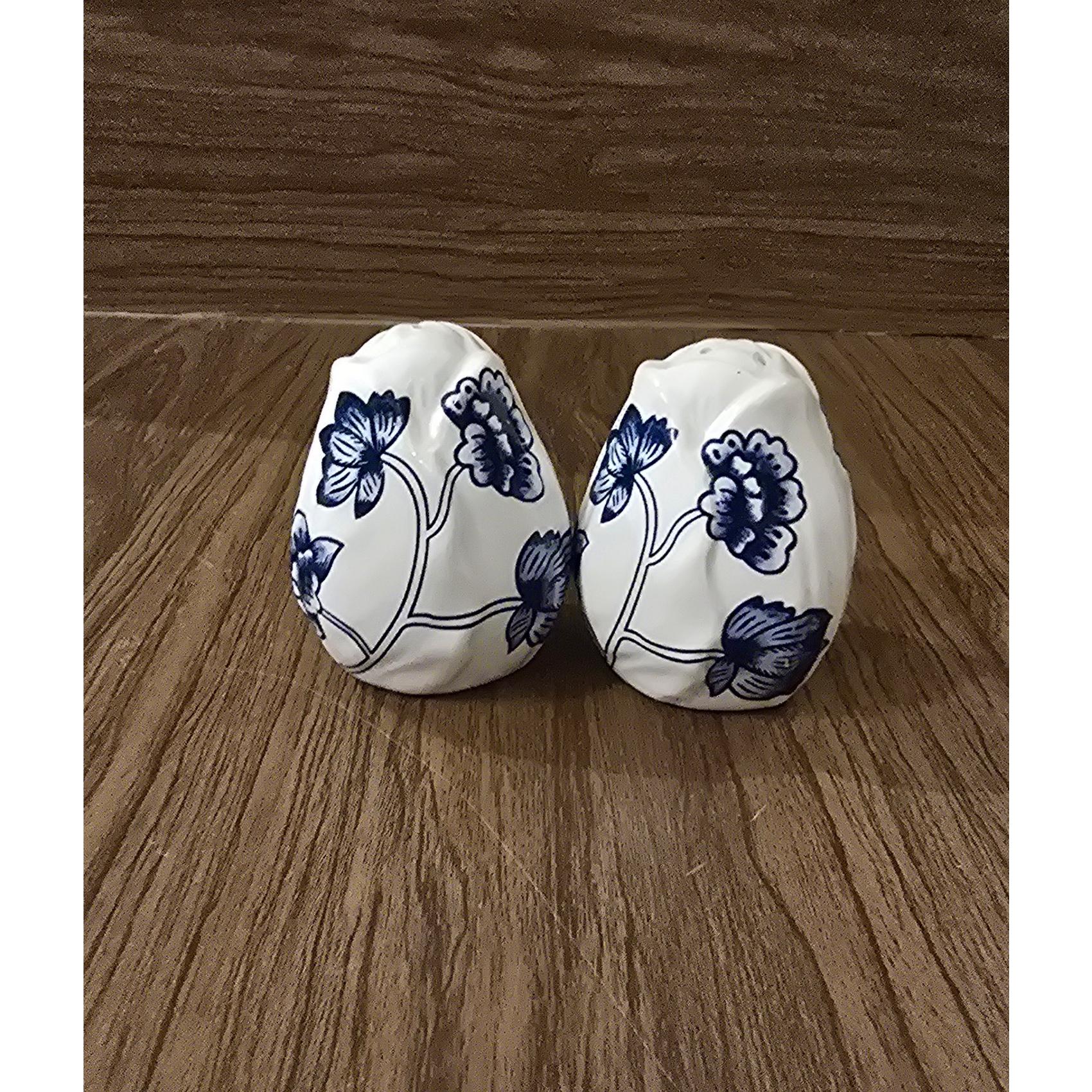 جفت نمکدان قلم آبی