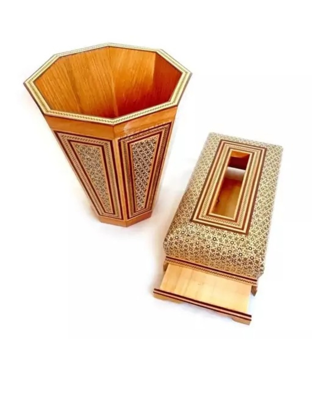 ست جعبه و سطل خاتمکاری