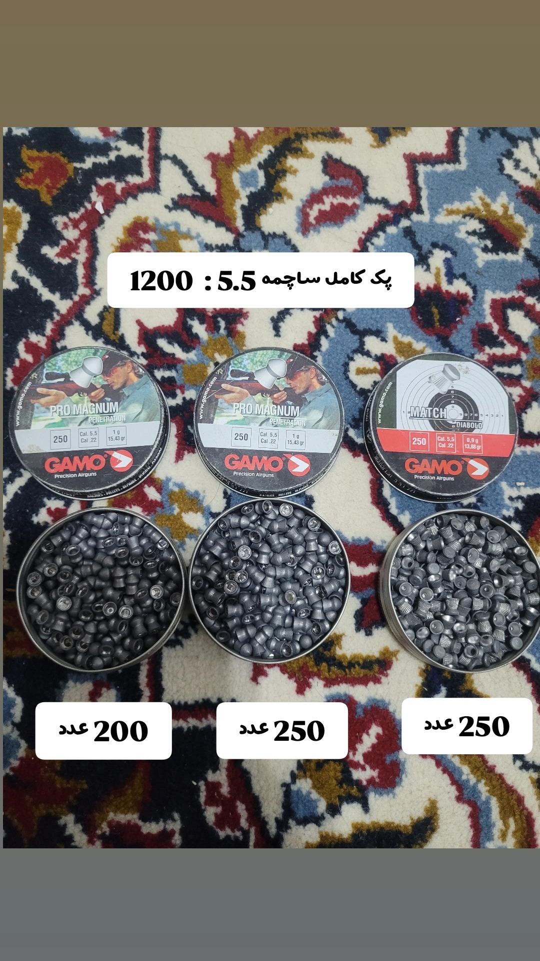 ساچمه تفنگ 5.5
