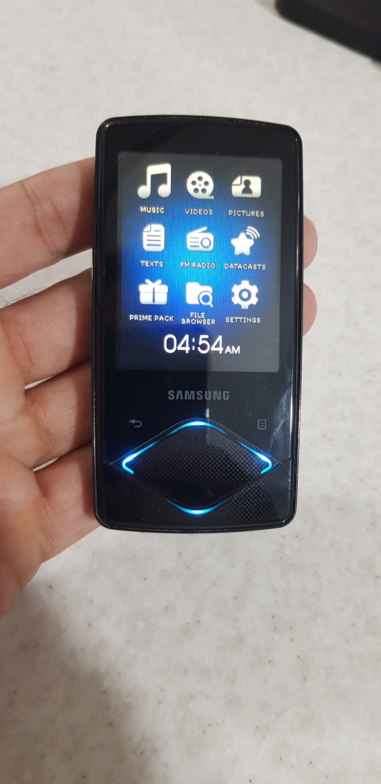 Mp4 پلیر موزیک سامسونگ