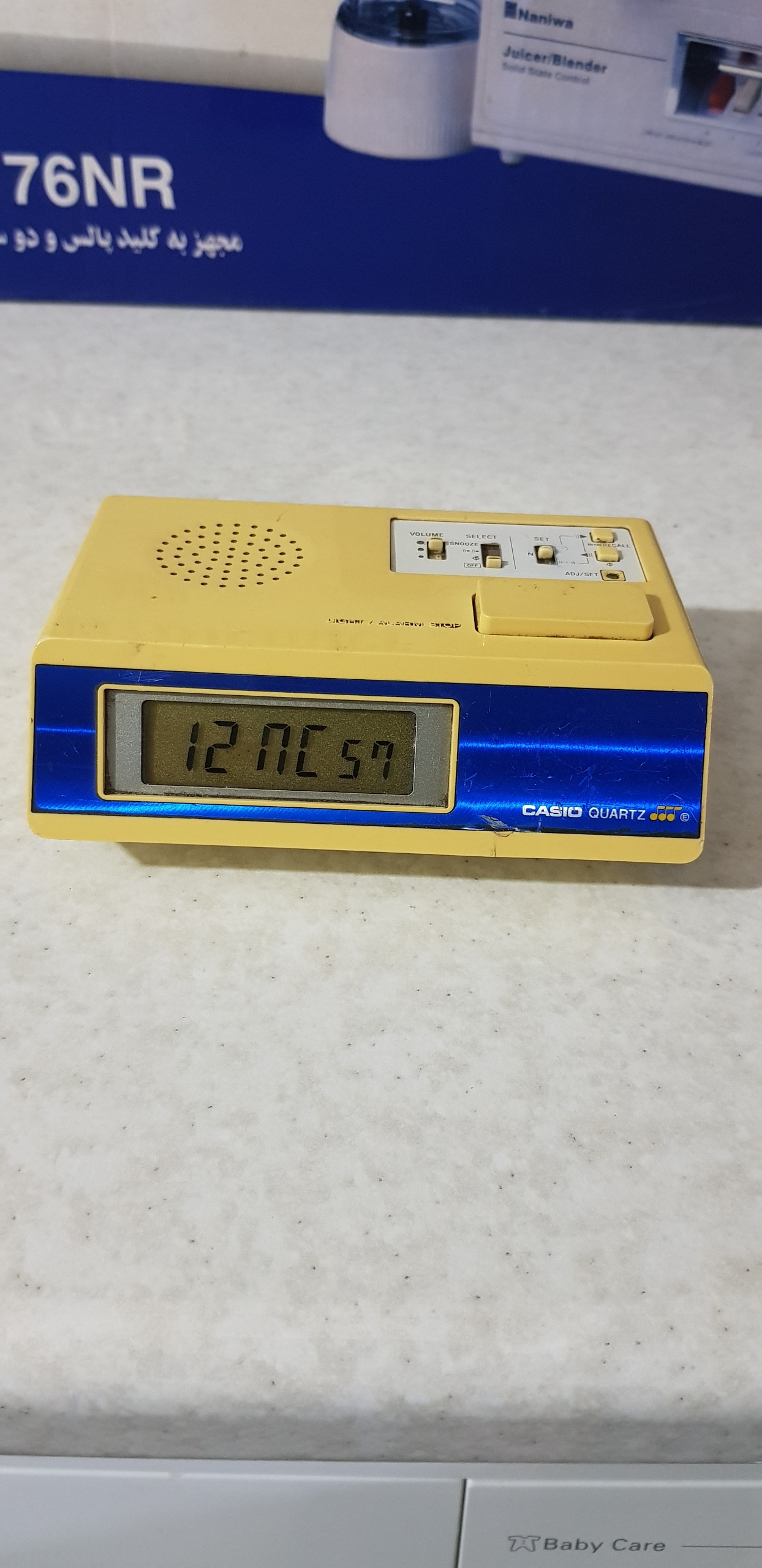 ساعت رومیزی کاسیو