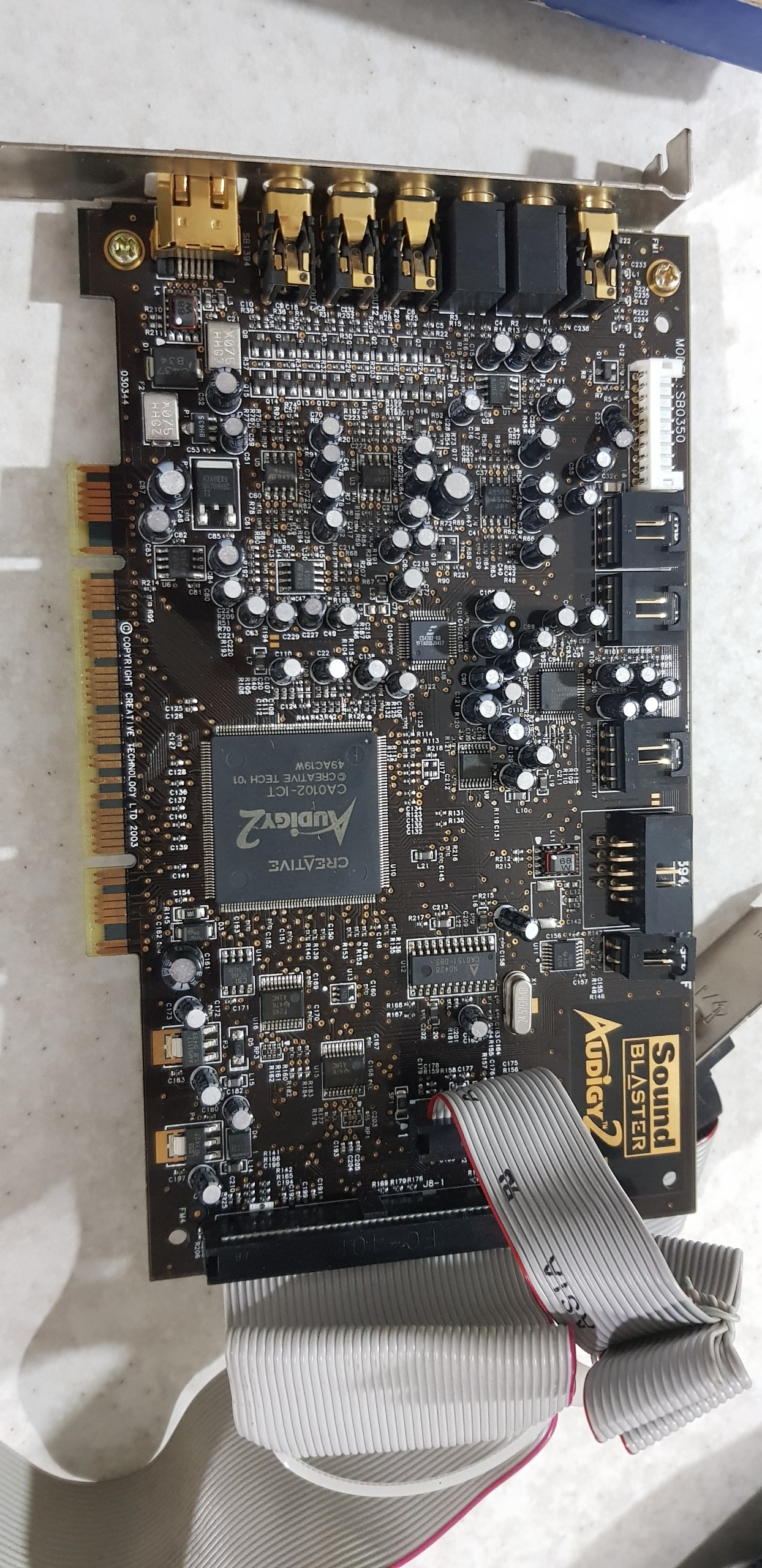 کارت صدا کریتیو