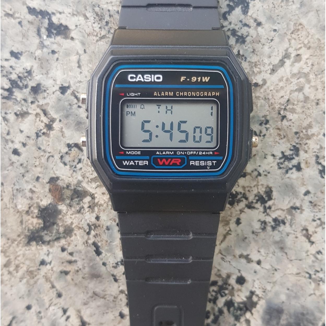 ساعت کاسیو F-91w