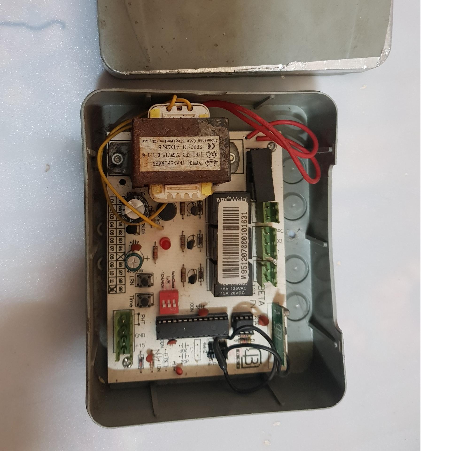 رسیور کرکره برقی توبلار