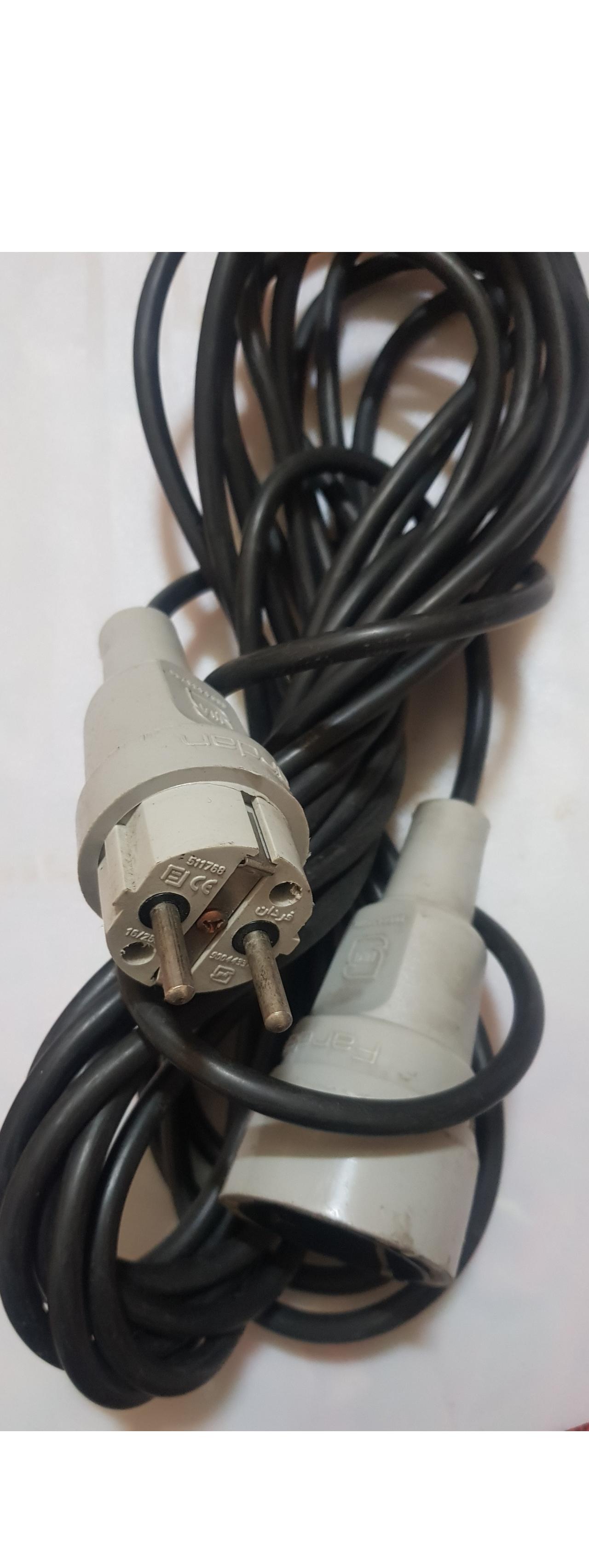 کابل سیار 8متری قدیمی با کیفیت