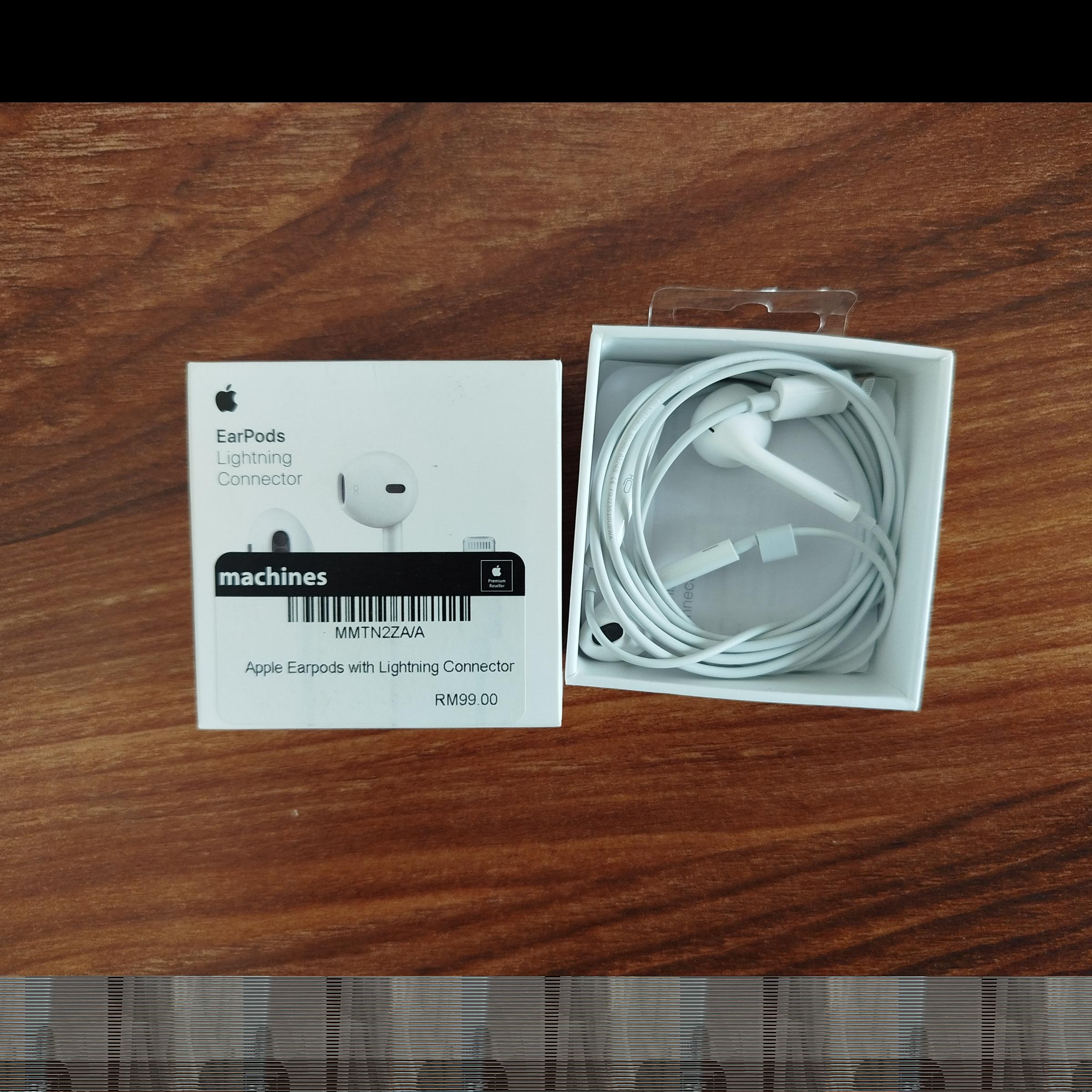 هدفون اپل مدل EarPods با کانکتور لایتنینگ