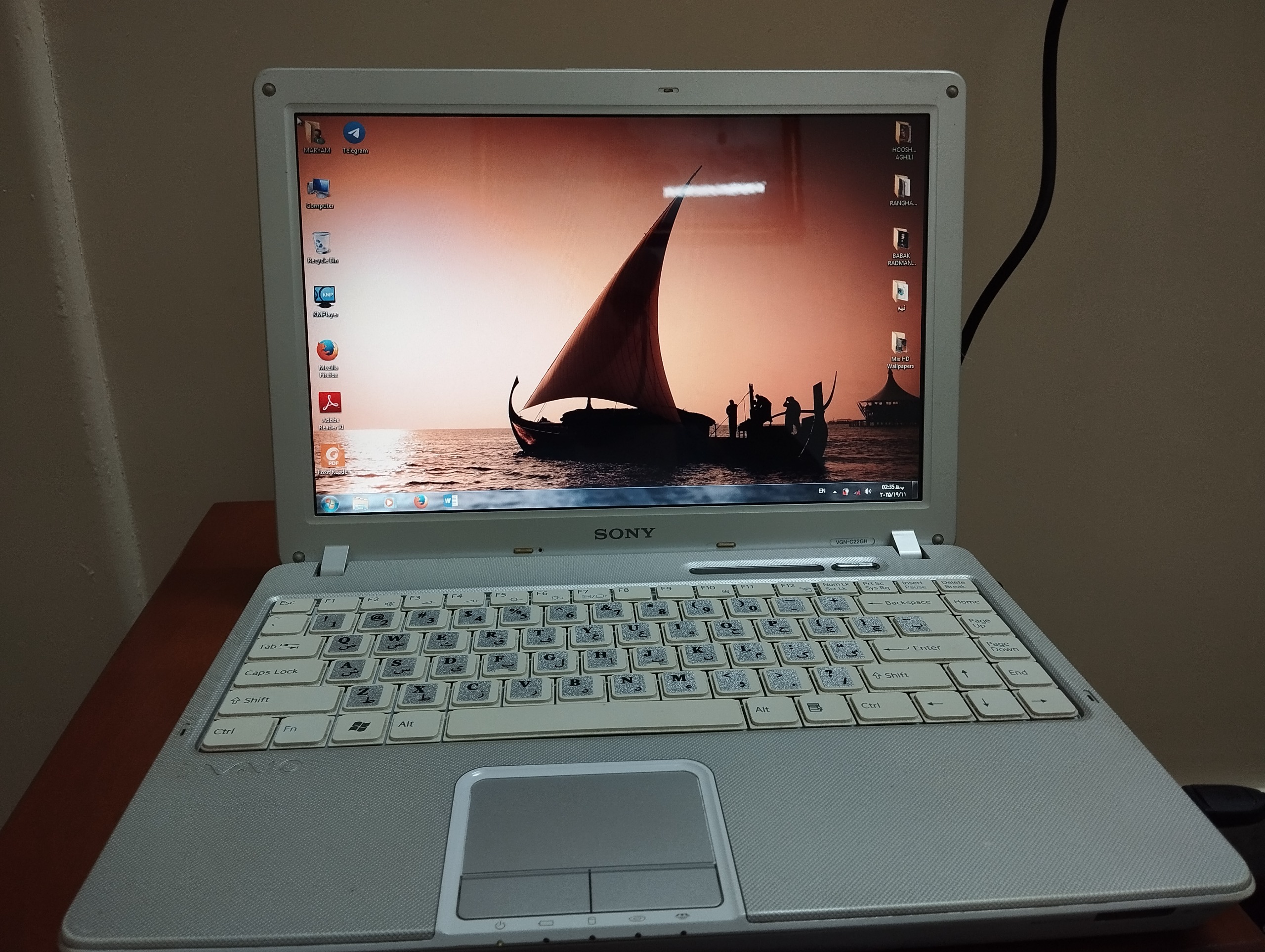 لپ تاپ سونی وایو 13.3 اینچ مدل VGN-C22CH