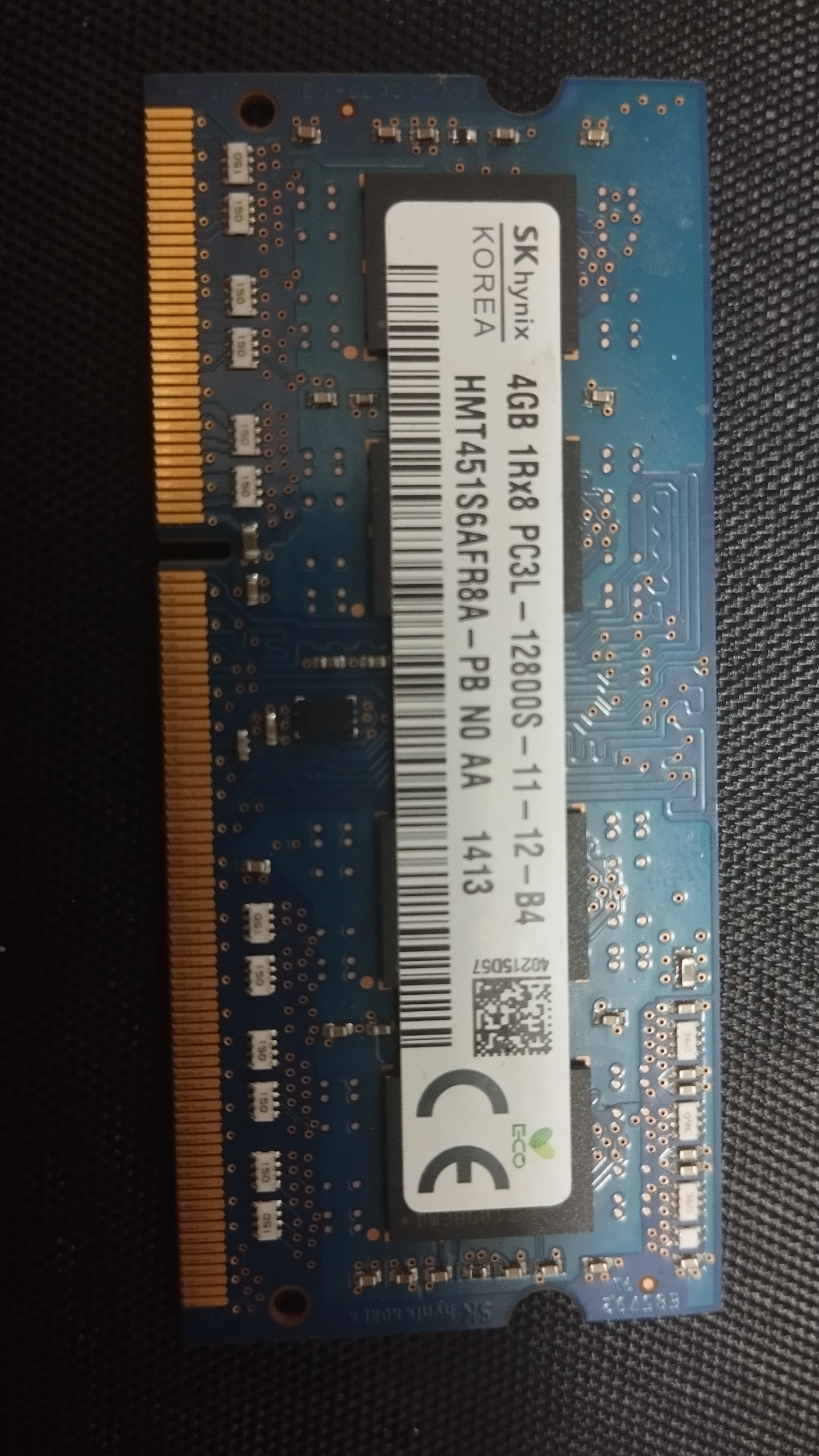 رم لپ تاپ هاینکس 4 گیگ DDR3 PC3L
