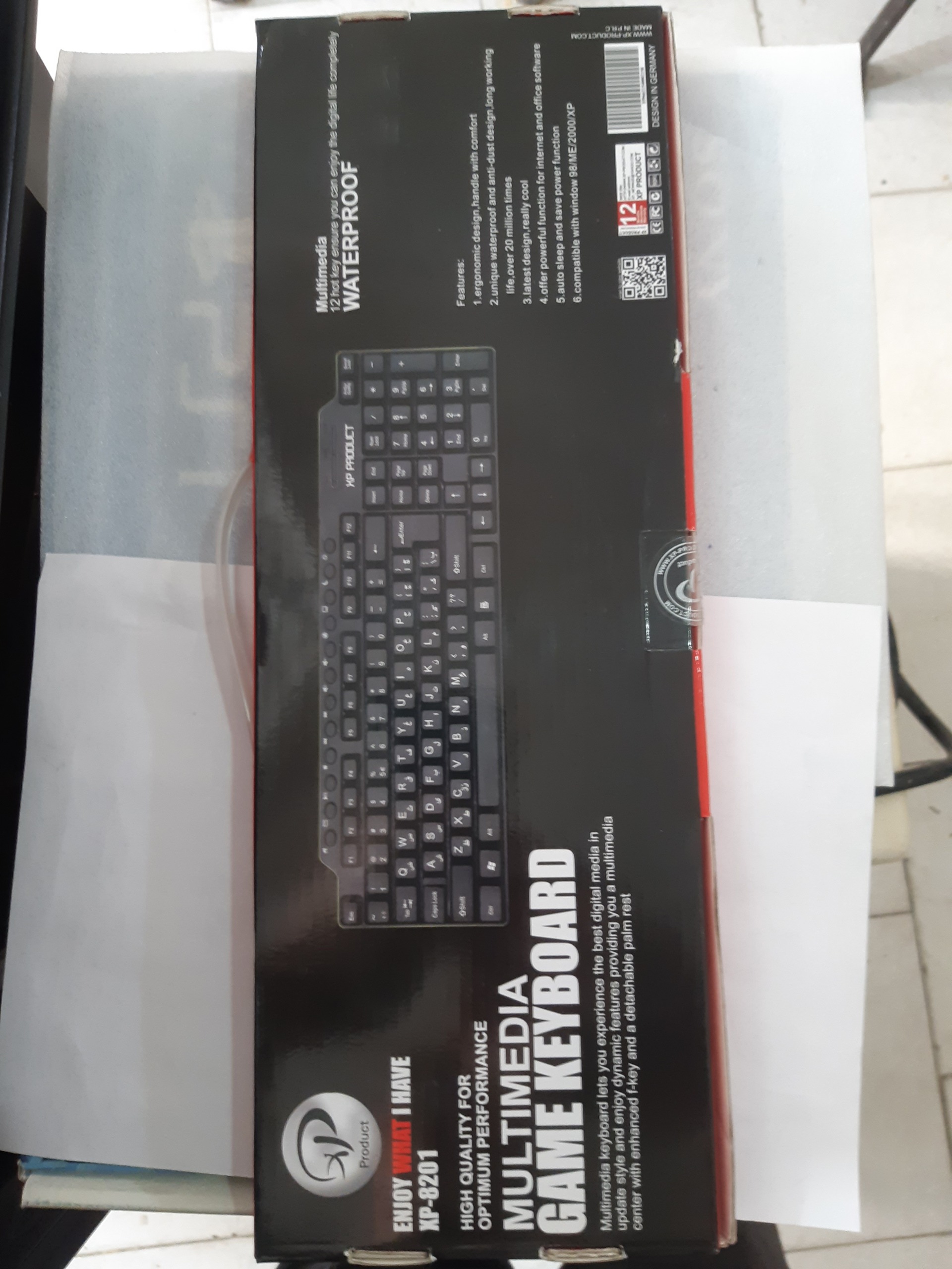 کیبرداکسپی پروداکت مدلxp-8201