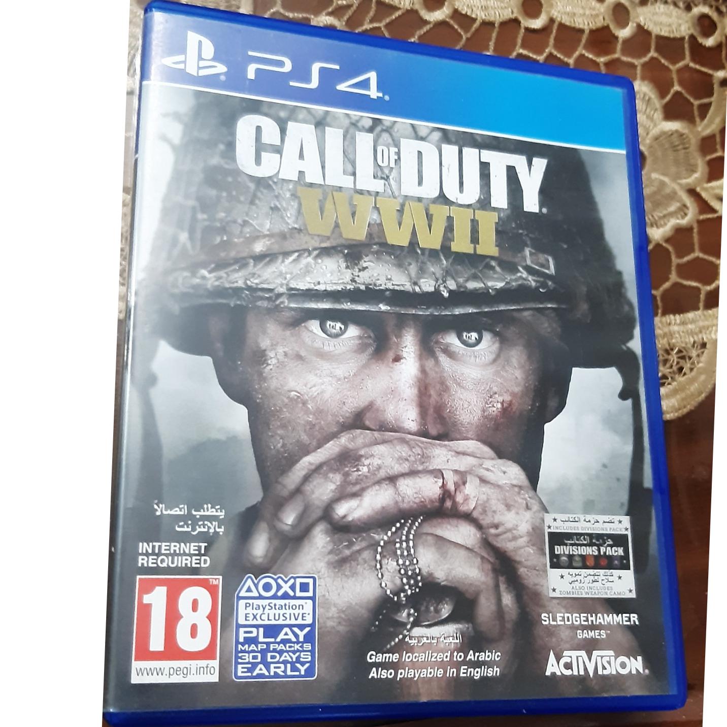 بازی ps4 CALL of DUTY WWII