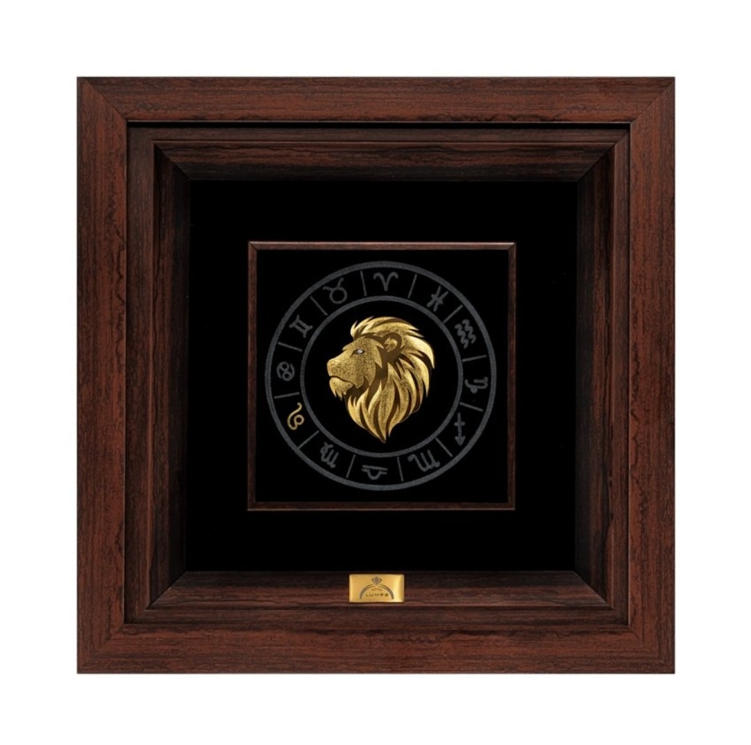 تابلو ورق طلا ماه تولد مرداد (2424) lumos