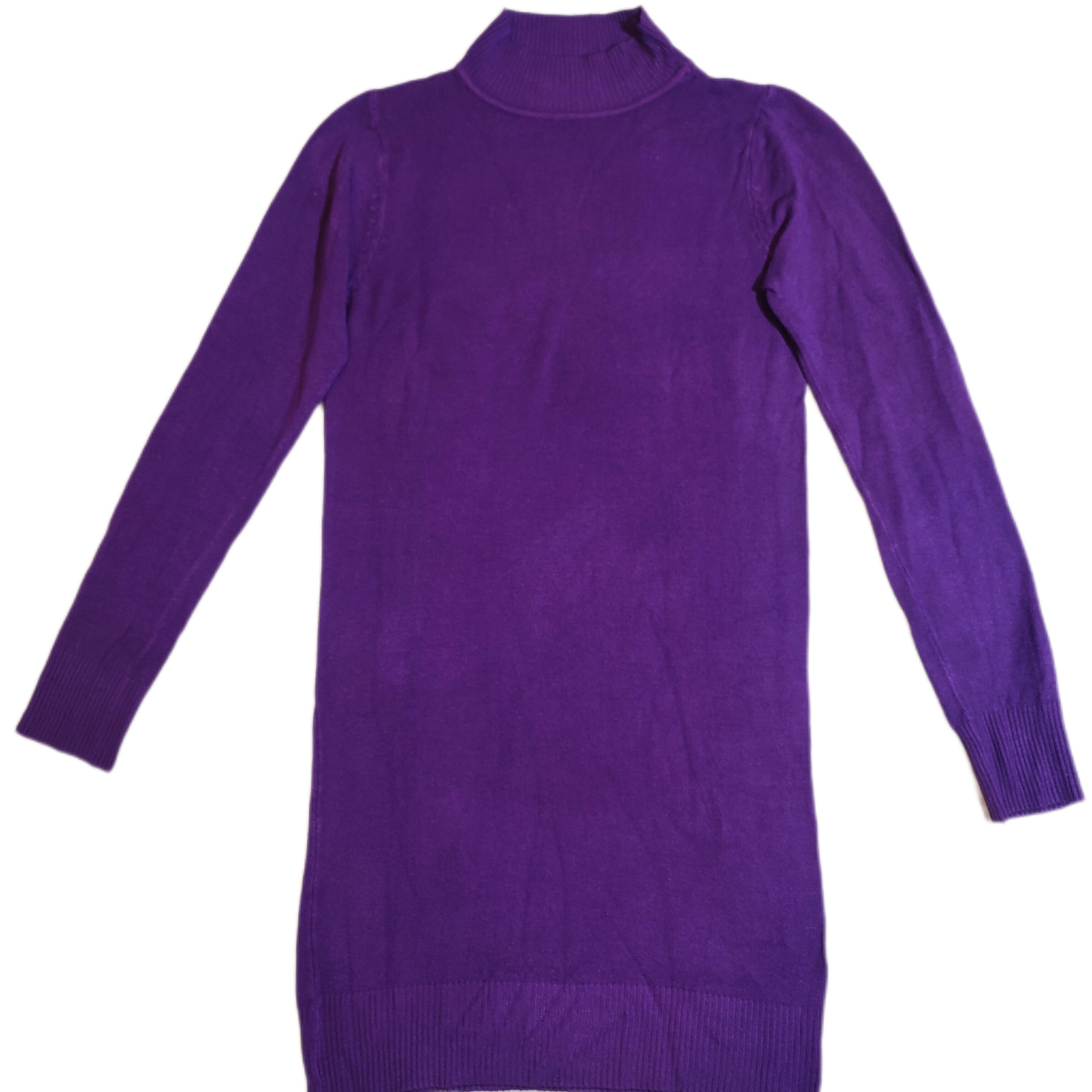 بلوز بلند یا تونیک یقه اسکی گپ بنفش وارداتی