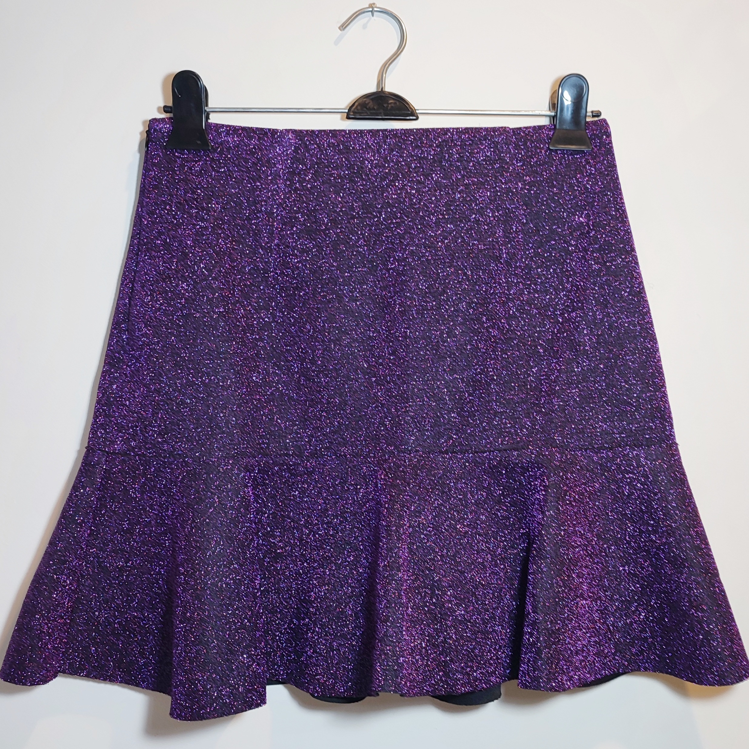 دامن کوتاه بنفش لمه وارداتی