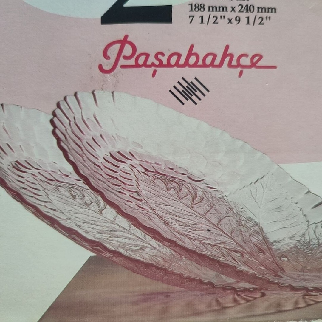 ظرف سرو بیضی جفتی پاشاباغچه ترکیه