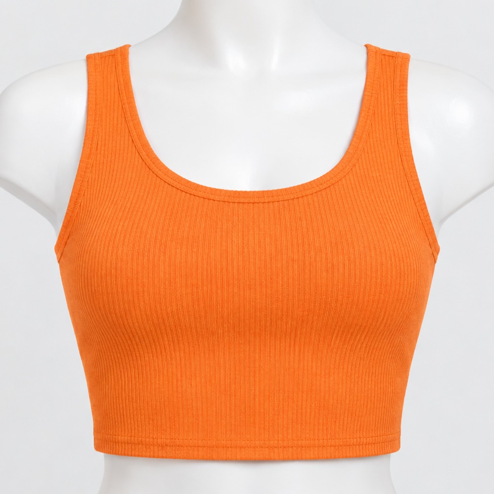 نیم تنه نارنجی وارداتی کبریتی برند shein
